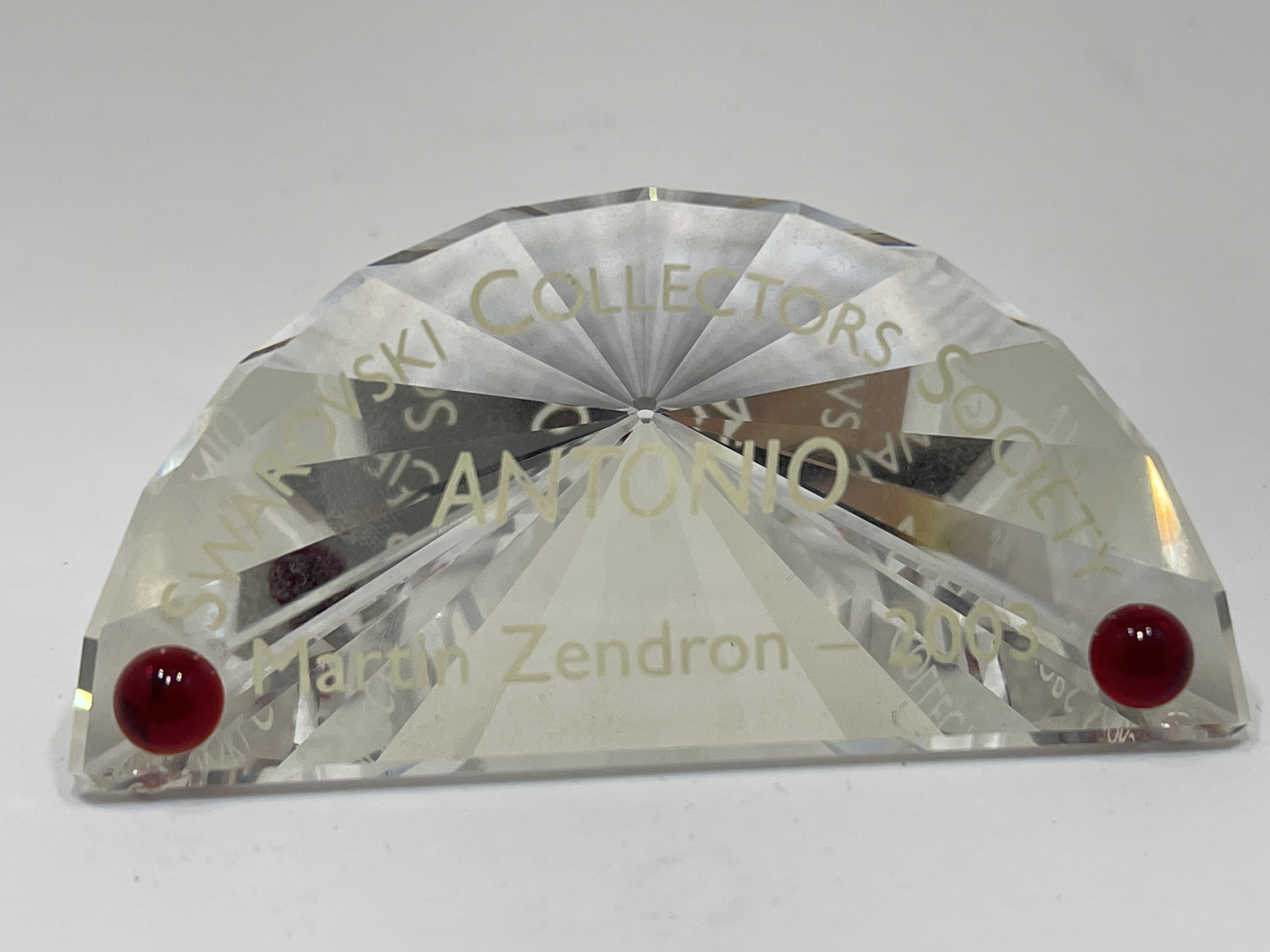  Swarovski Figur Schild Antonio. Top Zustand.  