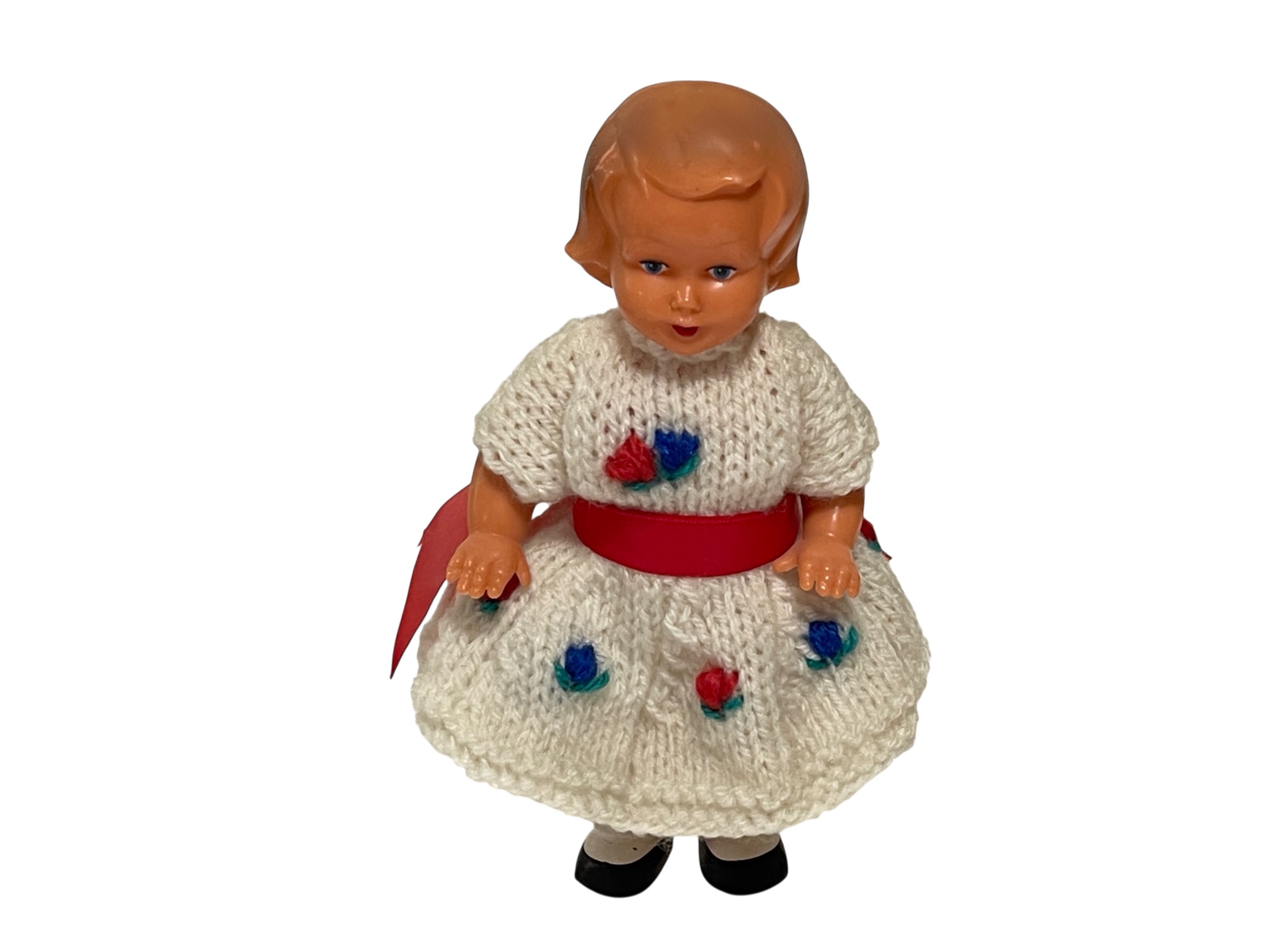 Künstlerpuppe Sammlerpuppe Vinyl Puppe 16 cm  Zustand siehe Fotos  