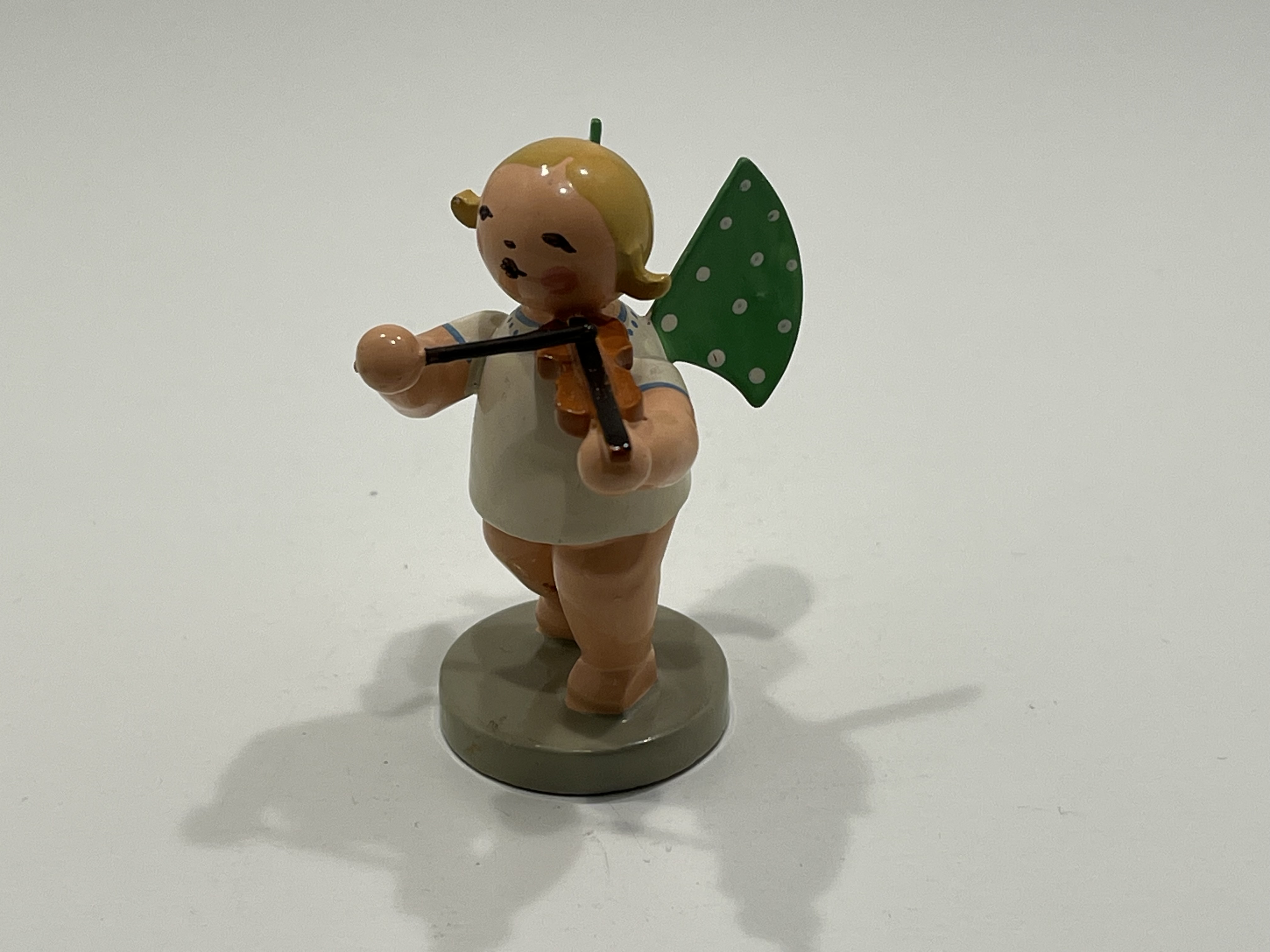  Erzgebirge Figur Engel 6 cm. Top Zustand