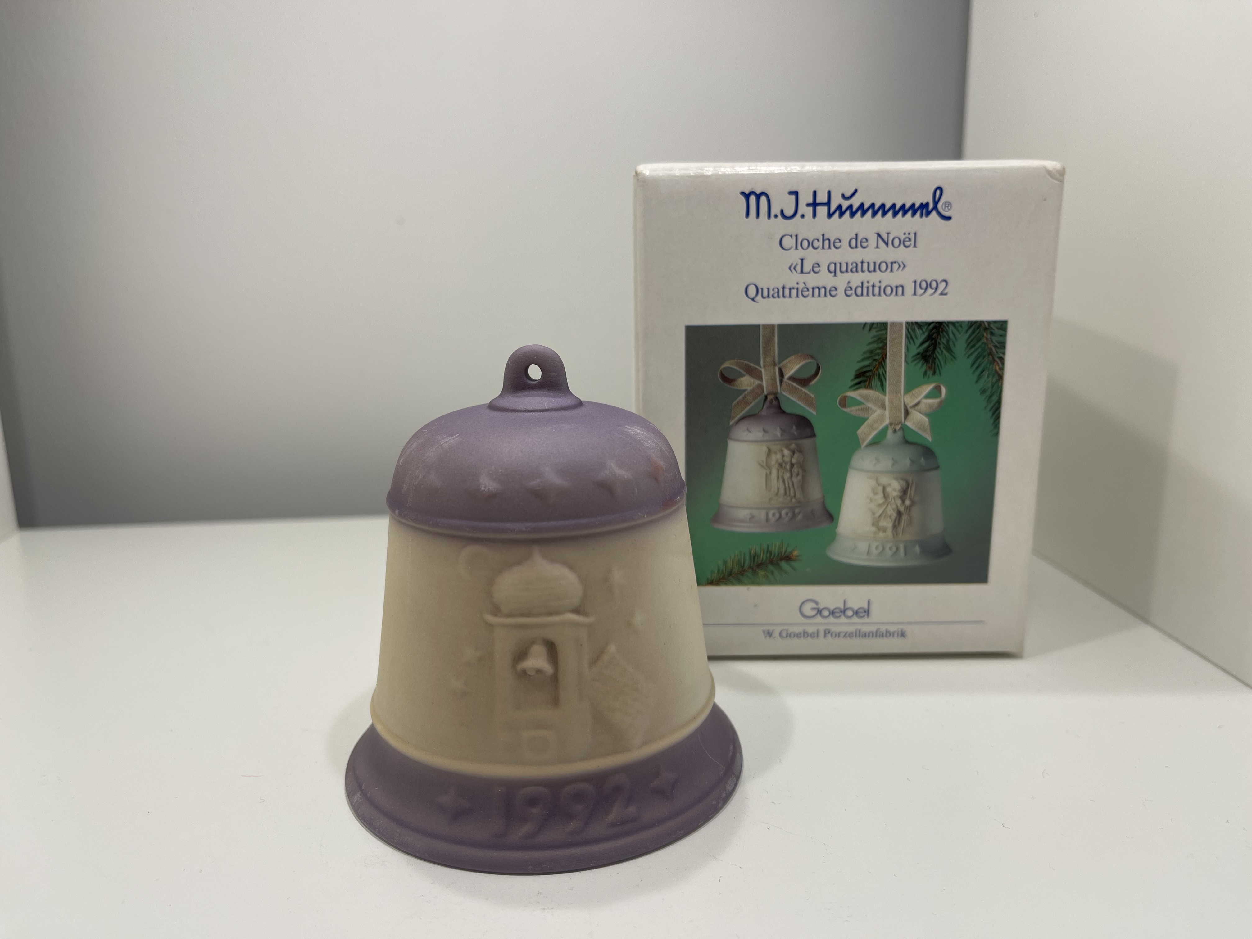 Hummel Figur Glocke 1992 mit Ovp. 8 cm. 1 Wahl - Top Zustand.   