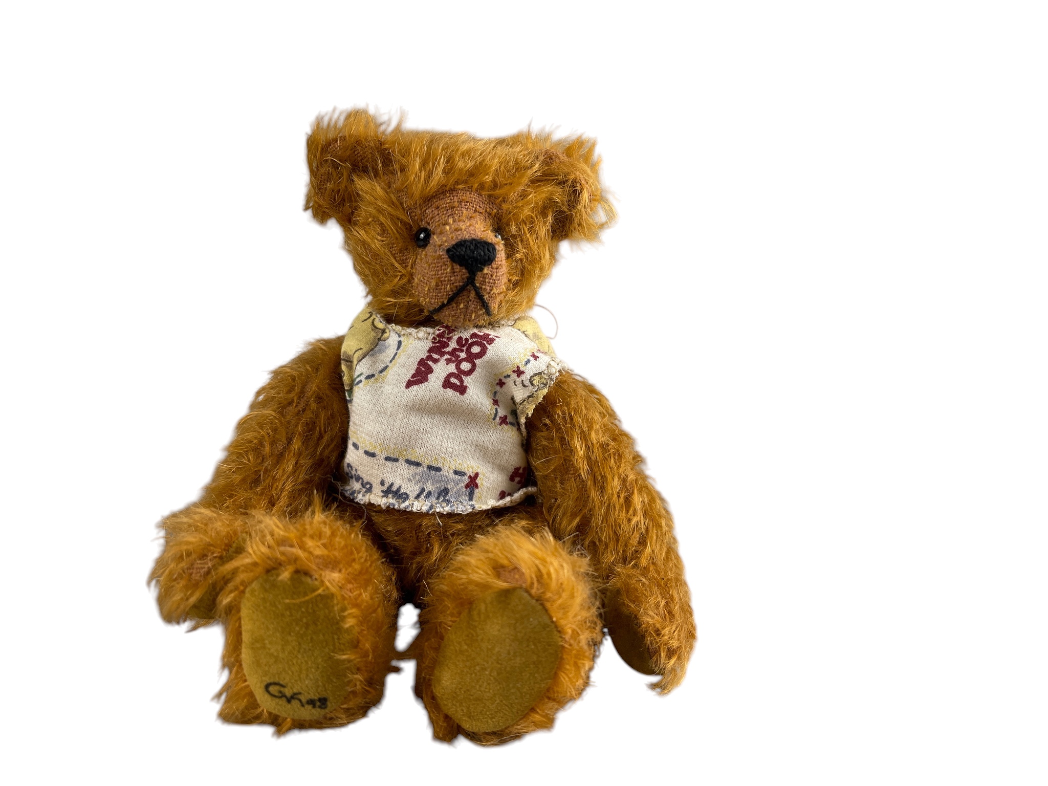 Künstlerbär Teddybär 17 cm. Top Zustand.  