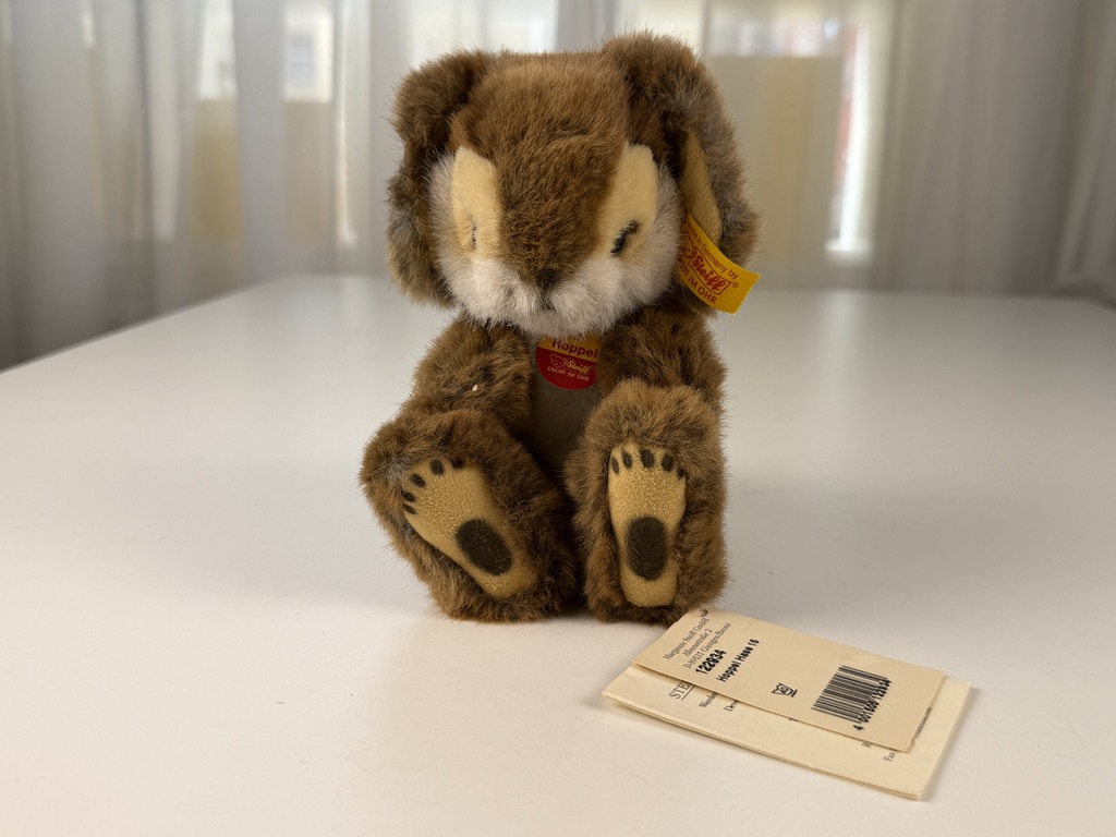 Steiff Tier 122934 Hoppel Hase 15 cm. Top Zustand    