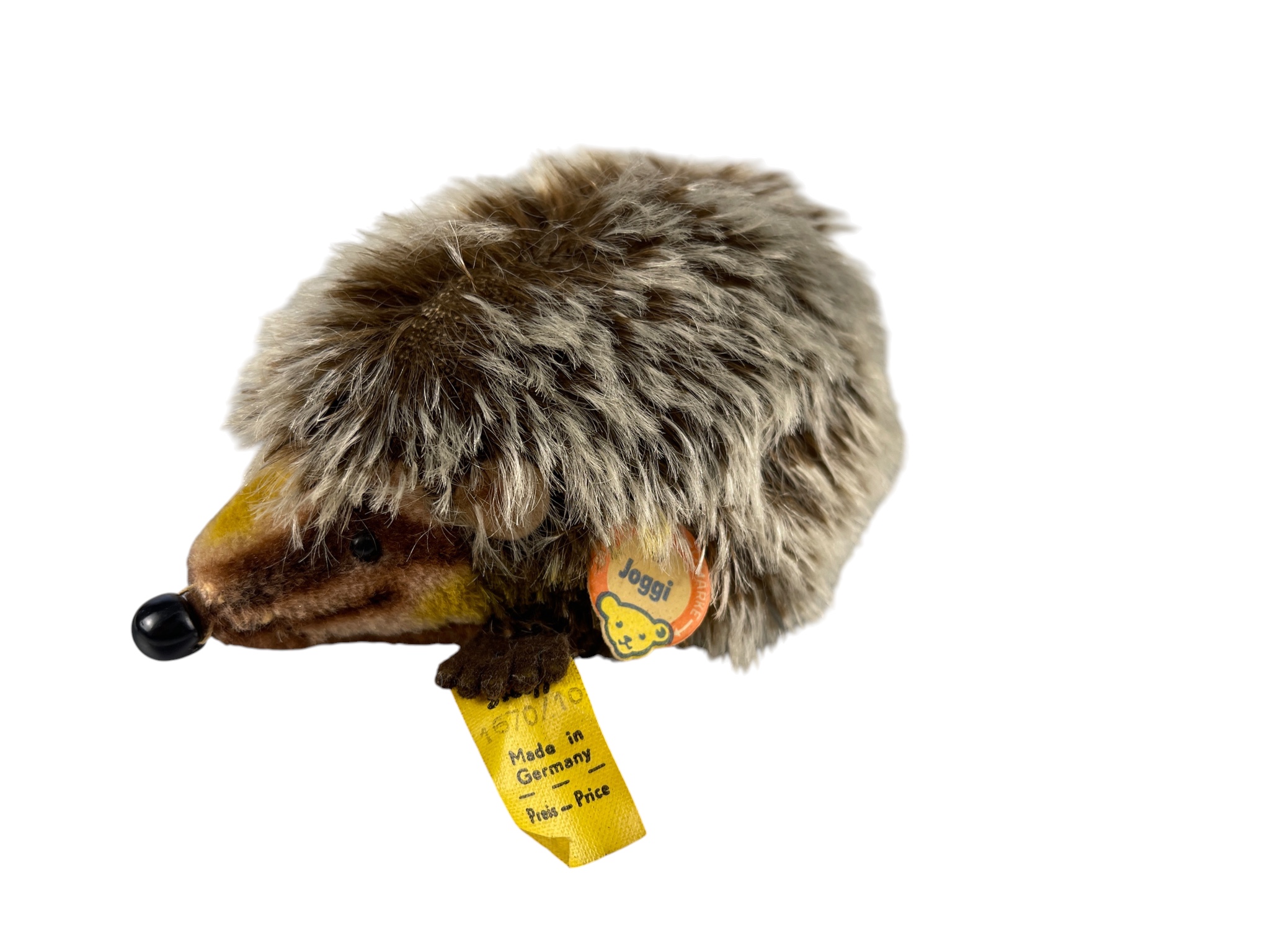 Steiff Tier 1670/10  Igel Joggi - 10 cm. Top Zustand   