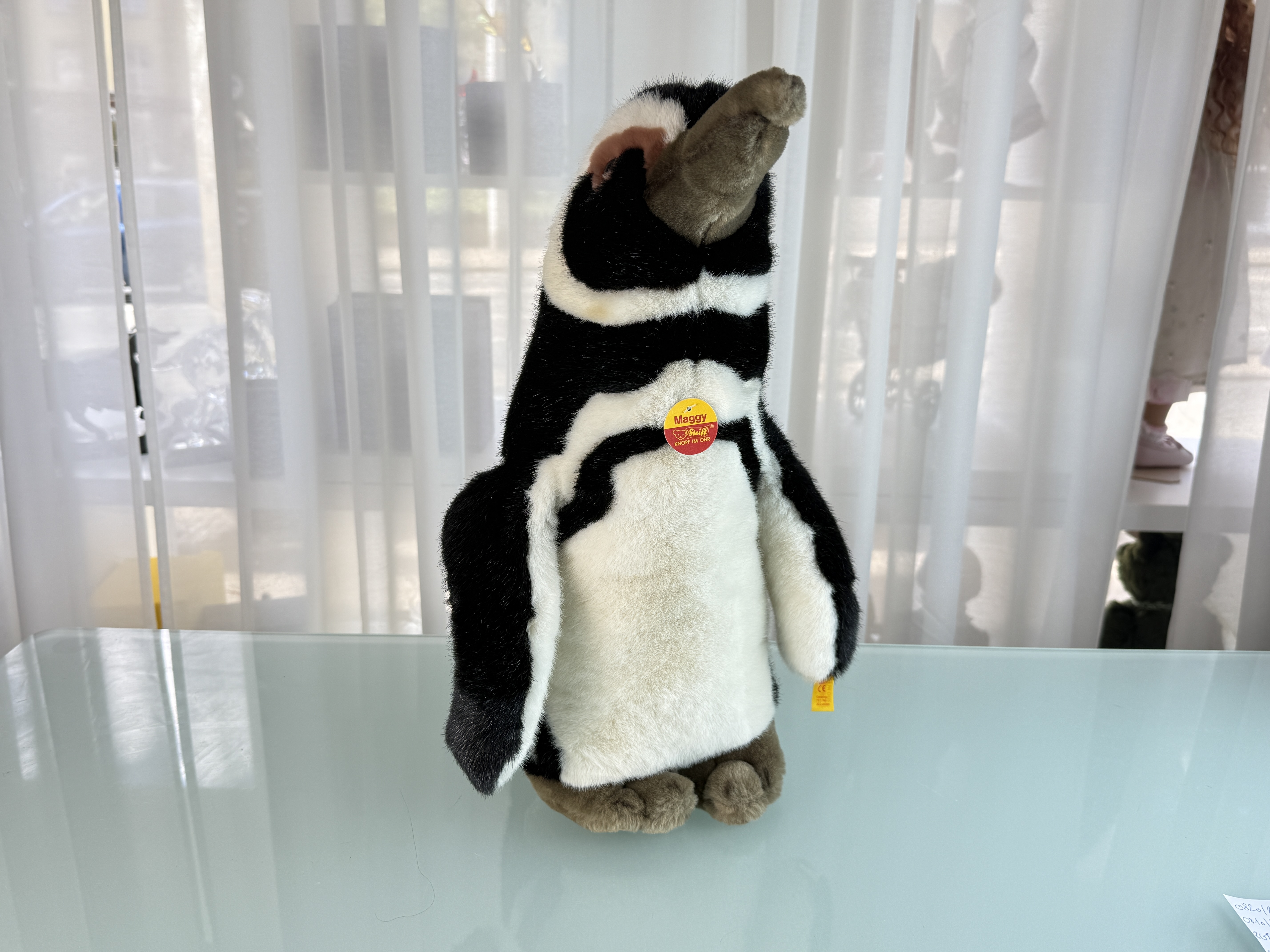 Steiff Tier Stofftier 063657 Pinguin 46 cm Top Zustand 