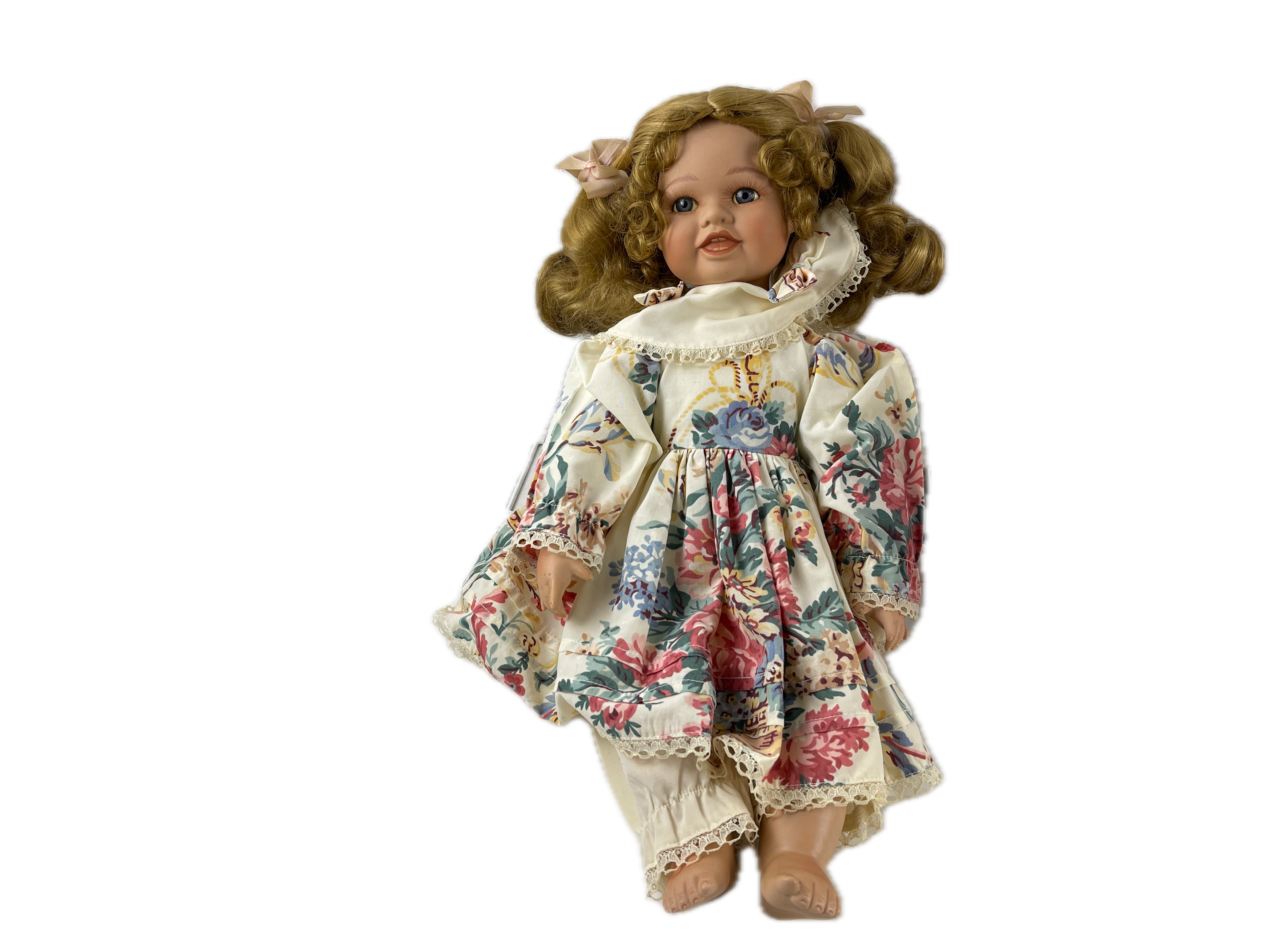 Künstlerpuppe Sammler Porzellan Puppe 40 cm. Top Zustand  