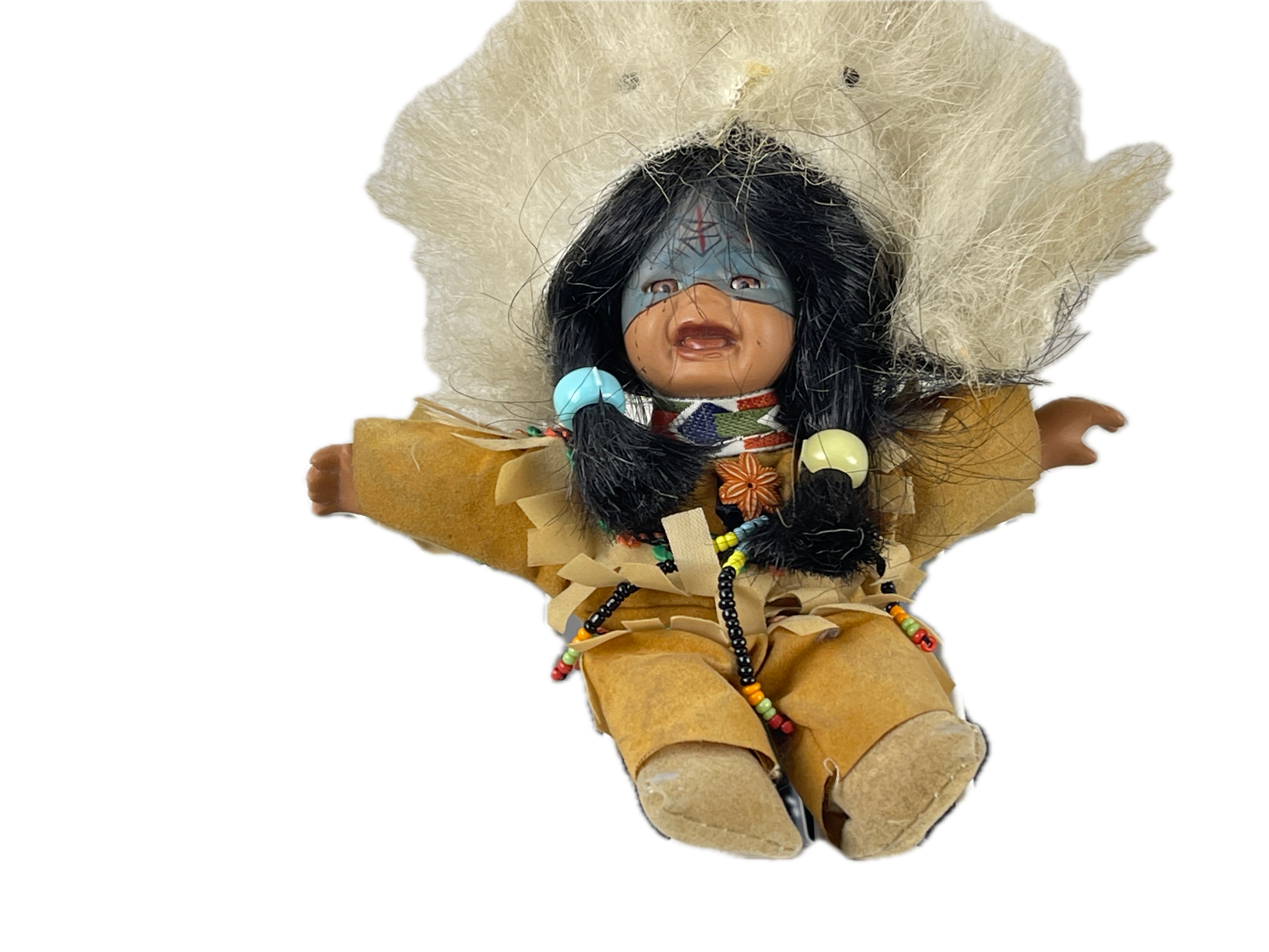 Sammler Puppe Vinyl Puppe 12 cm. Zustand siehe Fotos  
