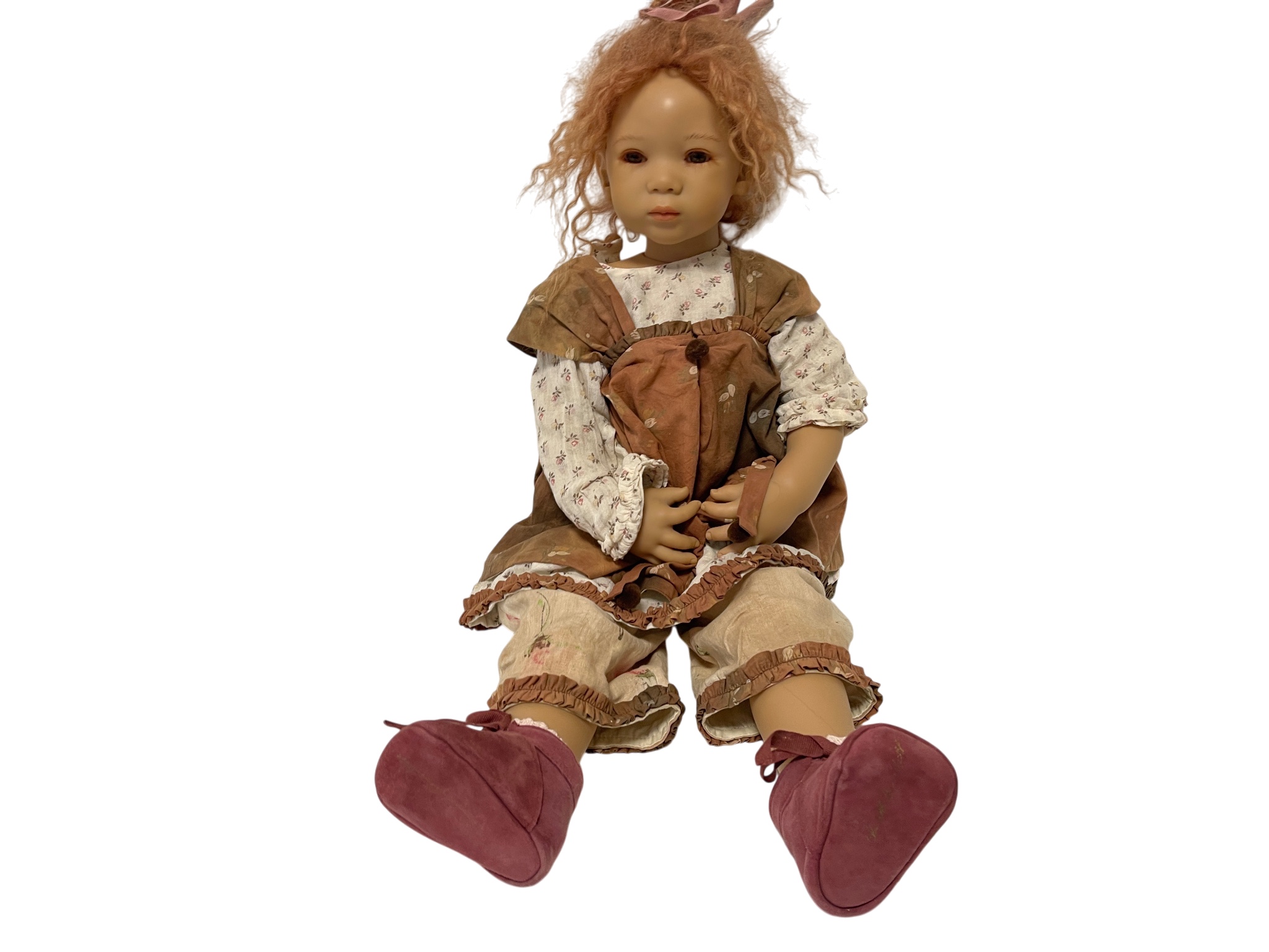 Künstlerpuppe Annette Himstedt Puppe Bonnie 70 cm. Top Zustand . 