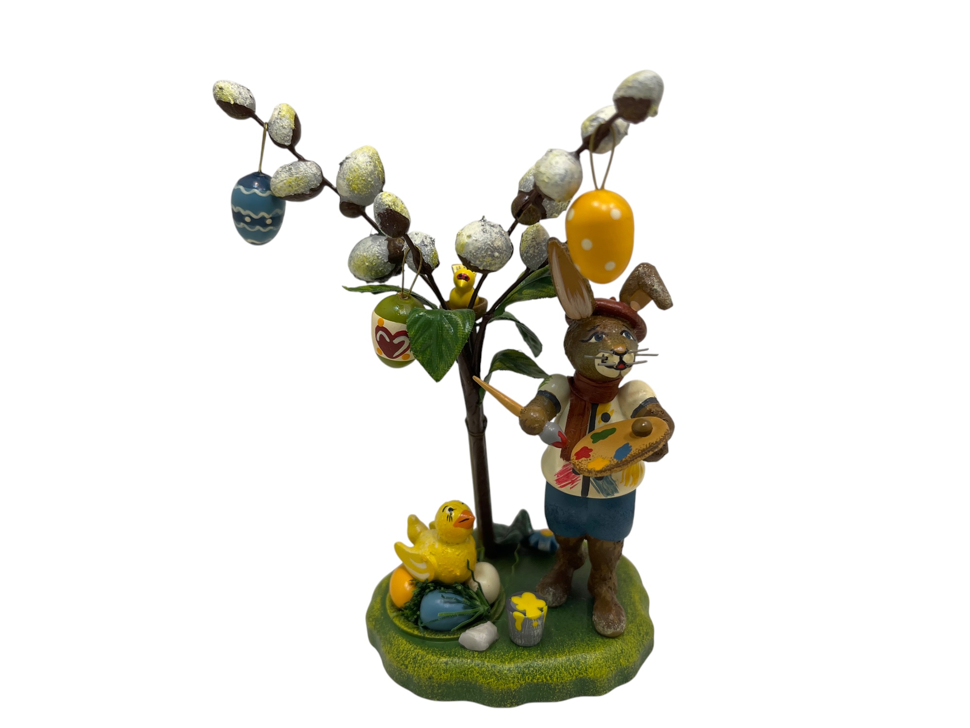 Erzgebirge Sammler Figur Hubrig Hase 12 cm. Top Zustand 