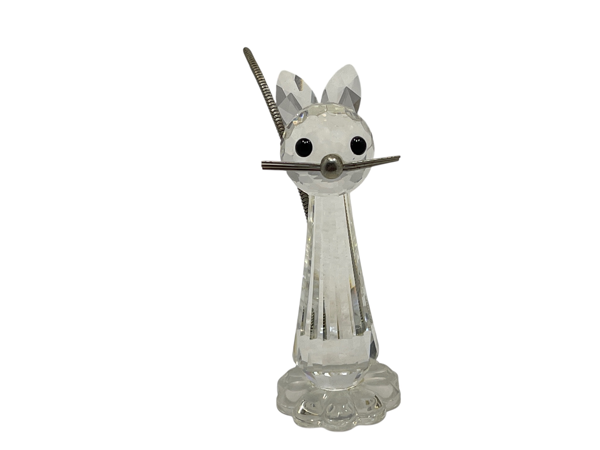  Swarovski Figur Katze 7,5 cm. Top Zustand 