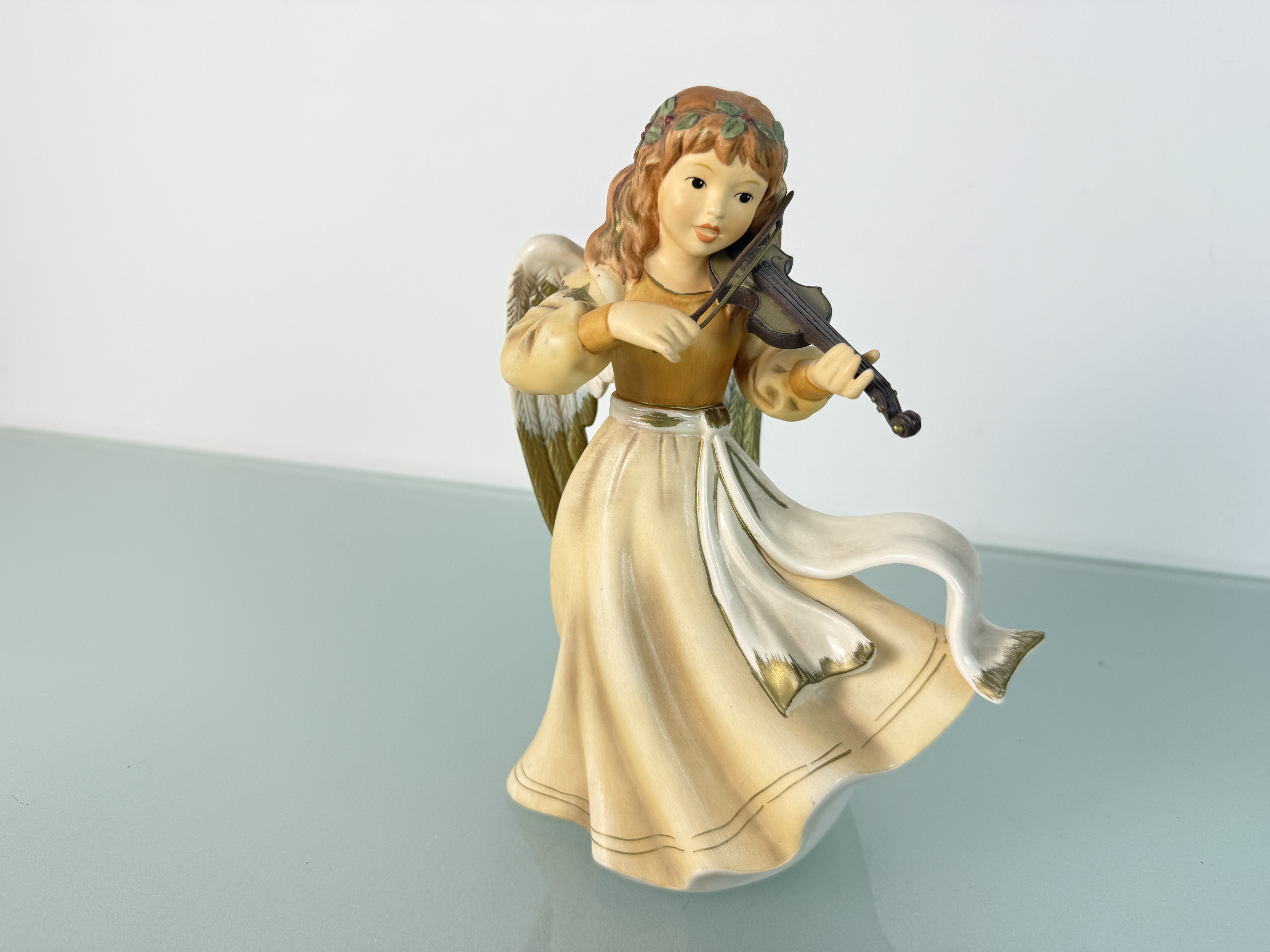 Goebel Figur Sammlerfigur 41-071 Engel mit Geige Himmlische Klänge 20 cm. 1 Wahl - Top Zustand 