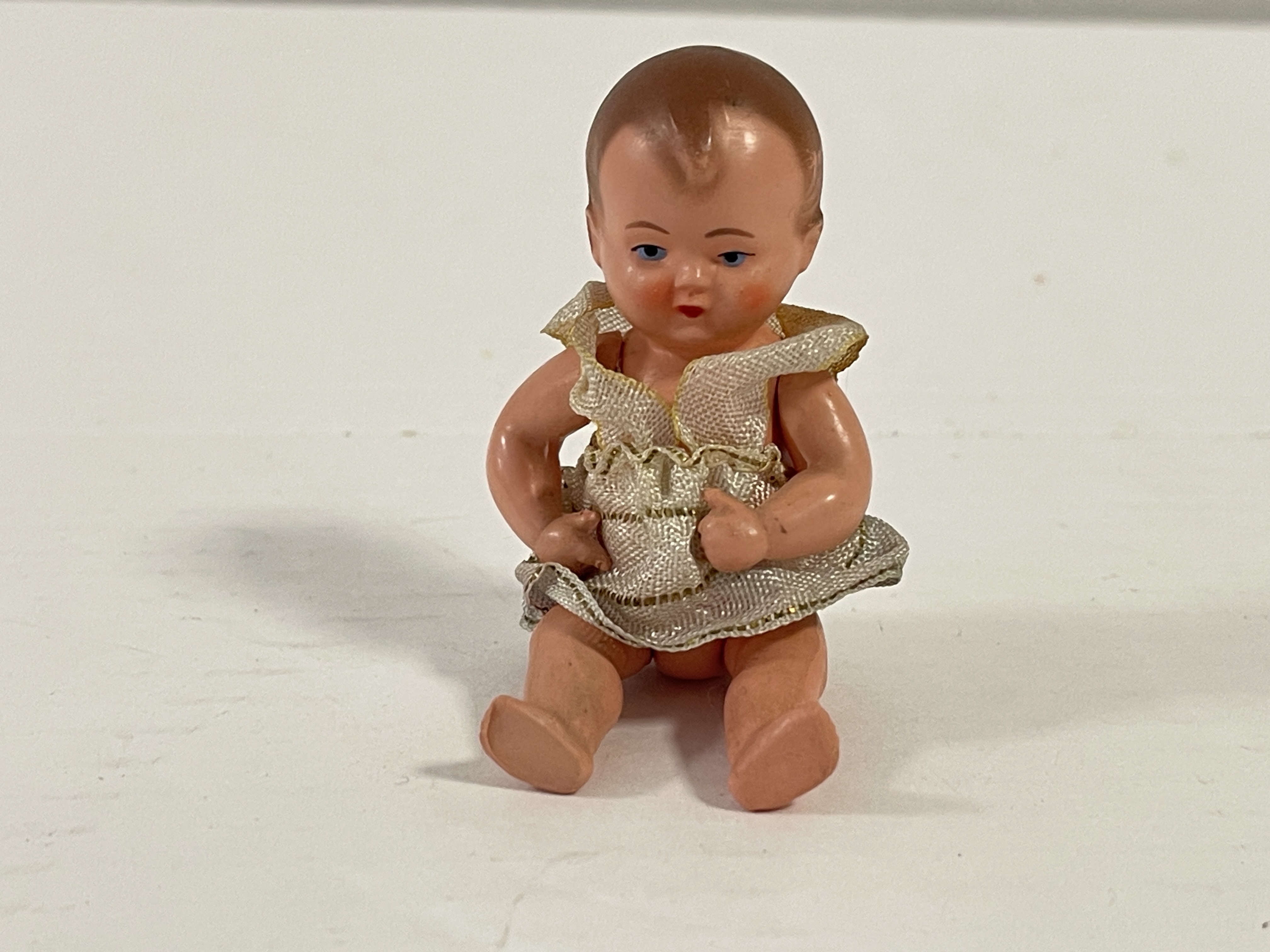 Schildkröt Puppe Vinyl Puppe 8,5 cm. Zustand siehe Fotos   