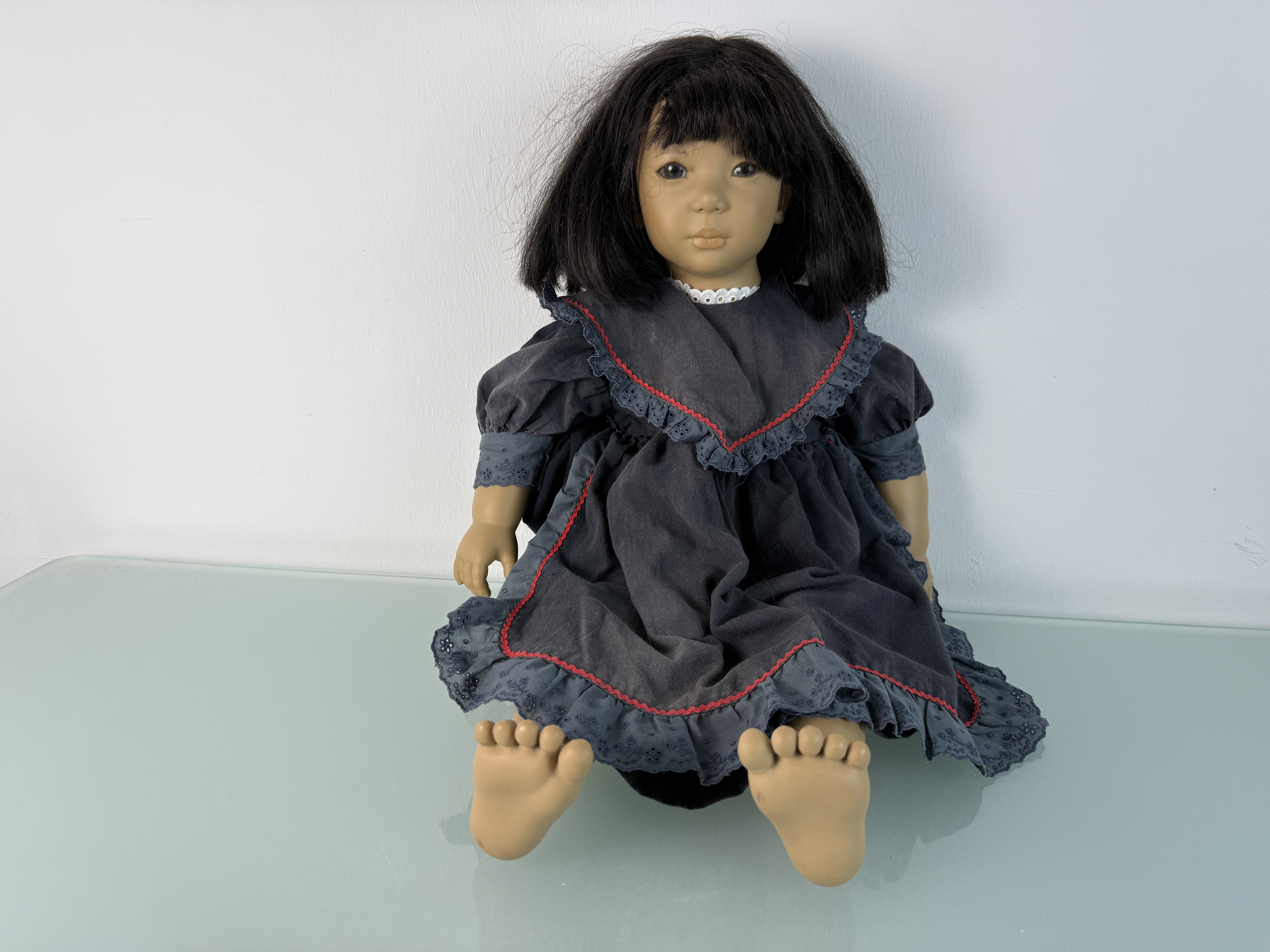 Künstlerpuppe Annette Himstedt Puppe Shireem 65 cm. Top Zustand.  