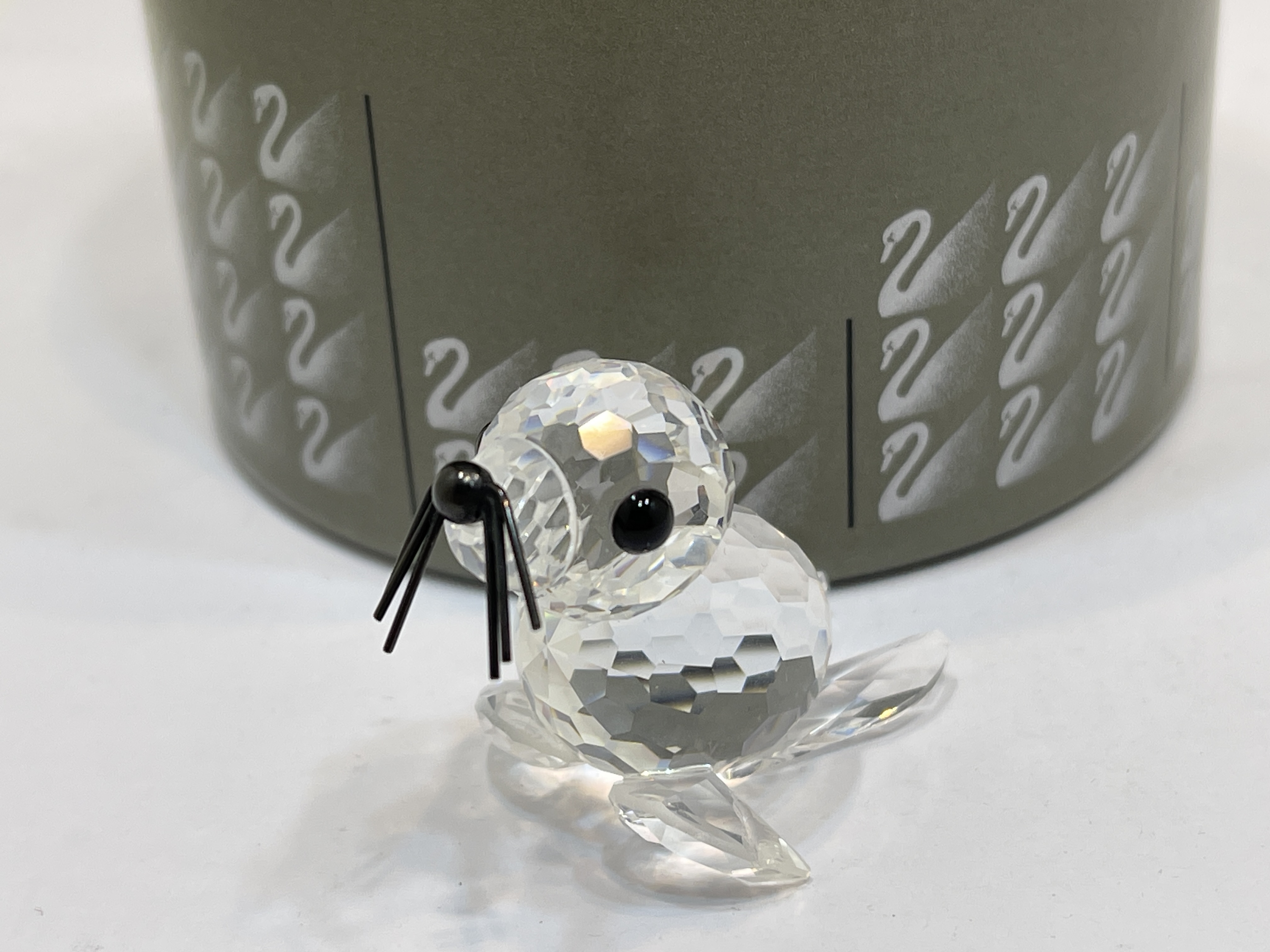  Swarovski Figur 012530 Robbe 4 cm. Ovp & Zertifikat. Top Zustand