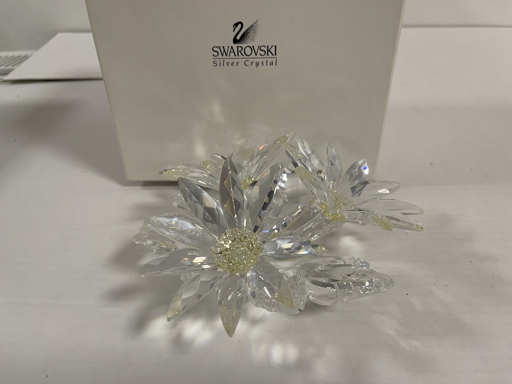 Swarovski Figur 252976 Maxi Blumenarrangement 16,5 cm + Kiste Top Zustand 