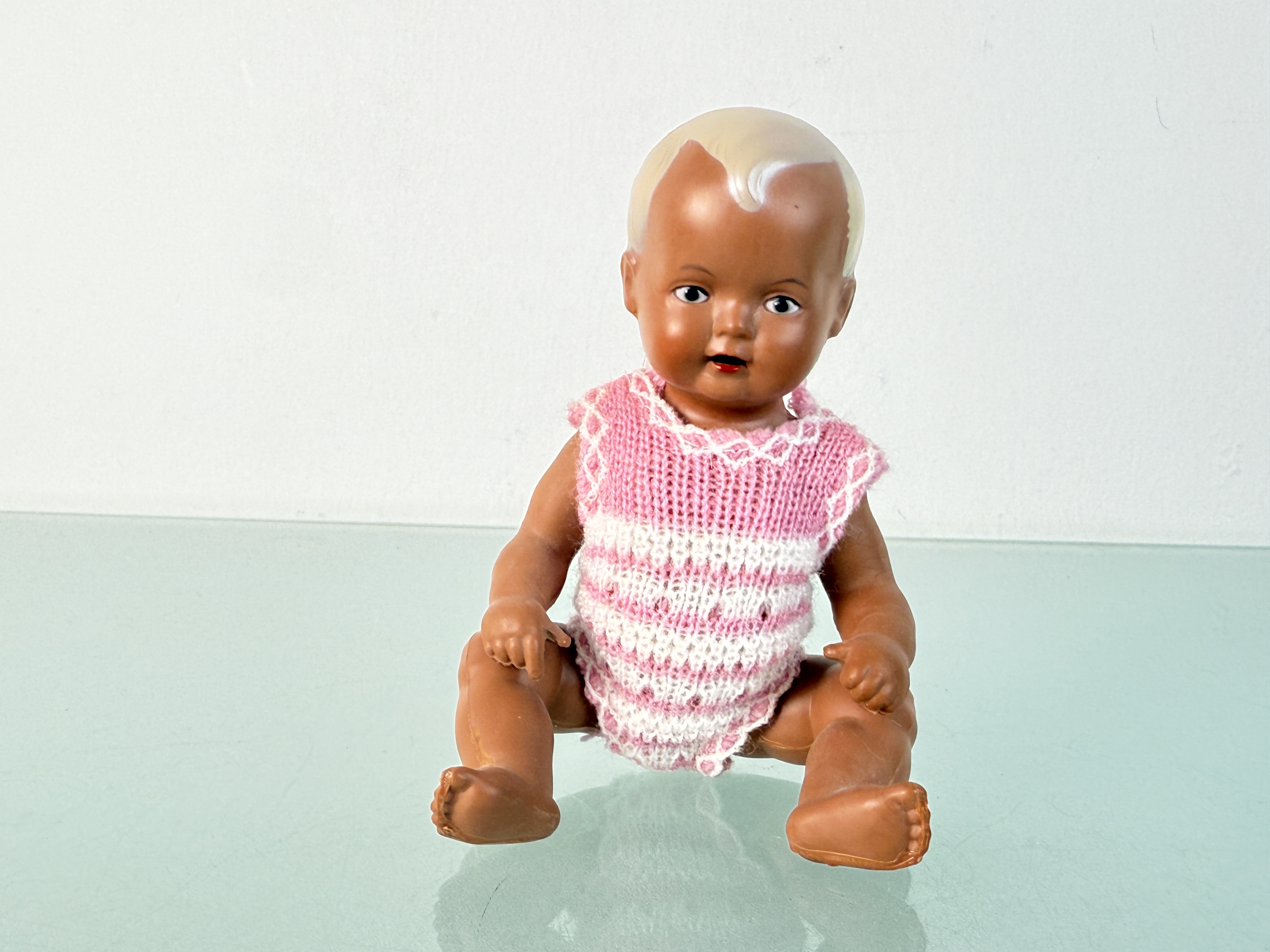 Schildkröt-Puppe Schildkrötpuppe Puppe 16 cm. Top Zustand 