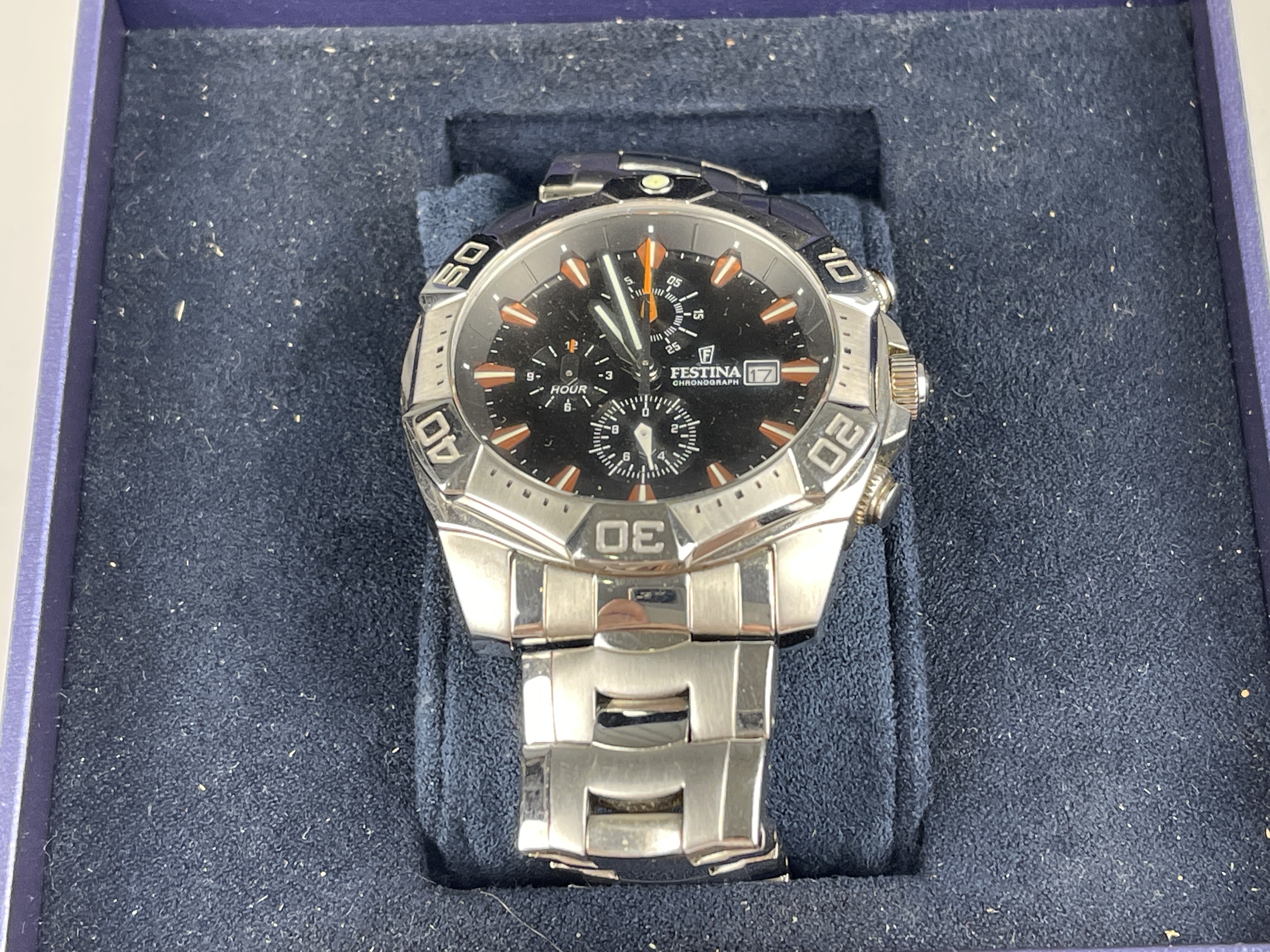 FESTINA Herren Armbanduhr Quartz  - Zustand siehe Fotos   