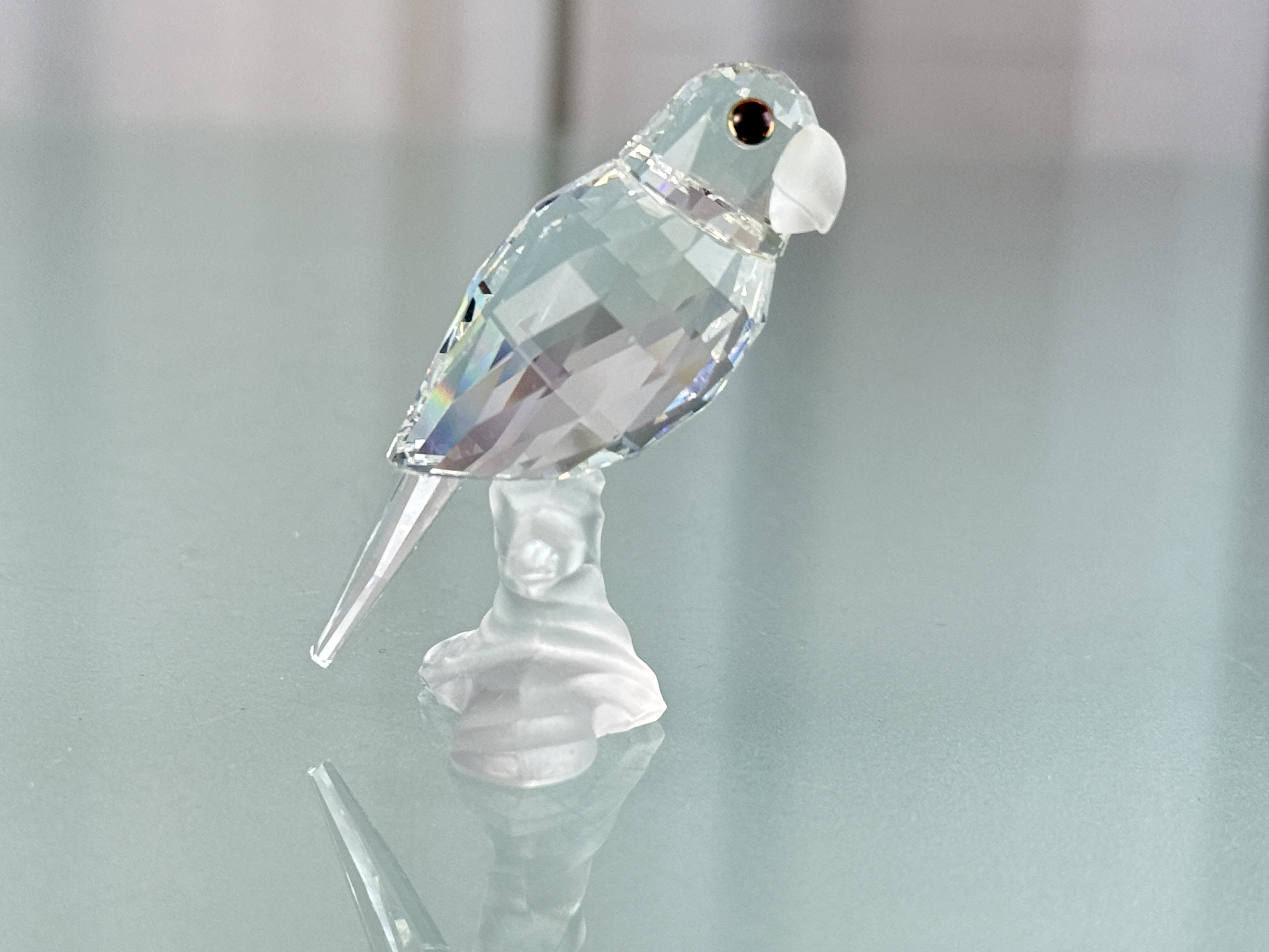  Swarovski Figur 119443 Papagei 5,7 cm. Top Zustand.