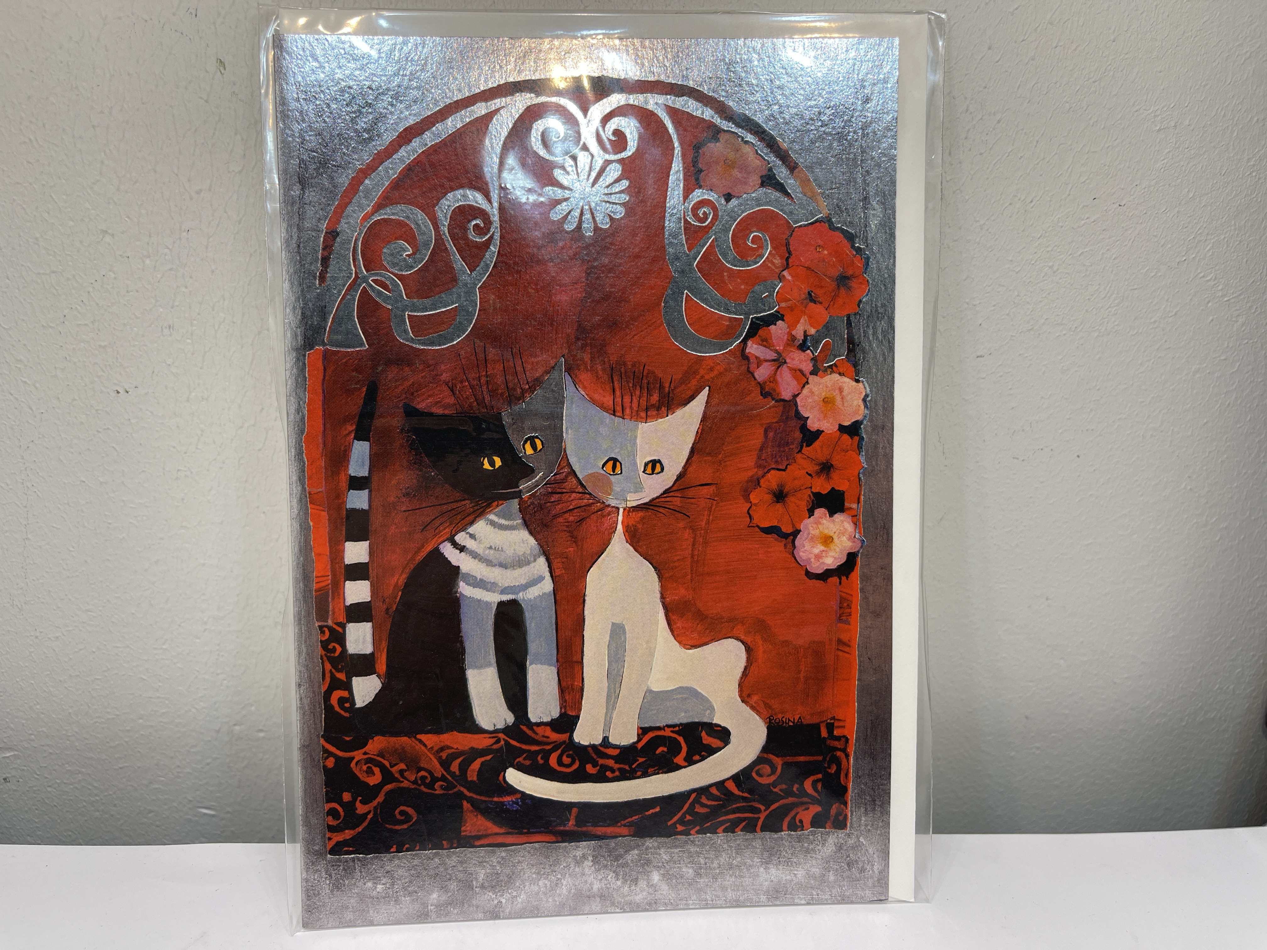 Rosina Wachtmeister 66-987-19-9 Grußkarten Set 5 Stück je 17,5 cm - Unbenutzt 