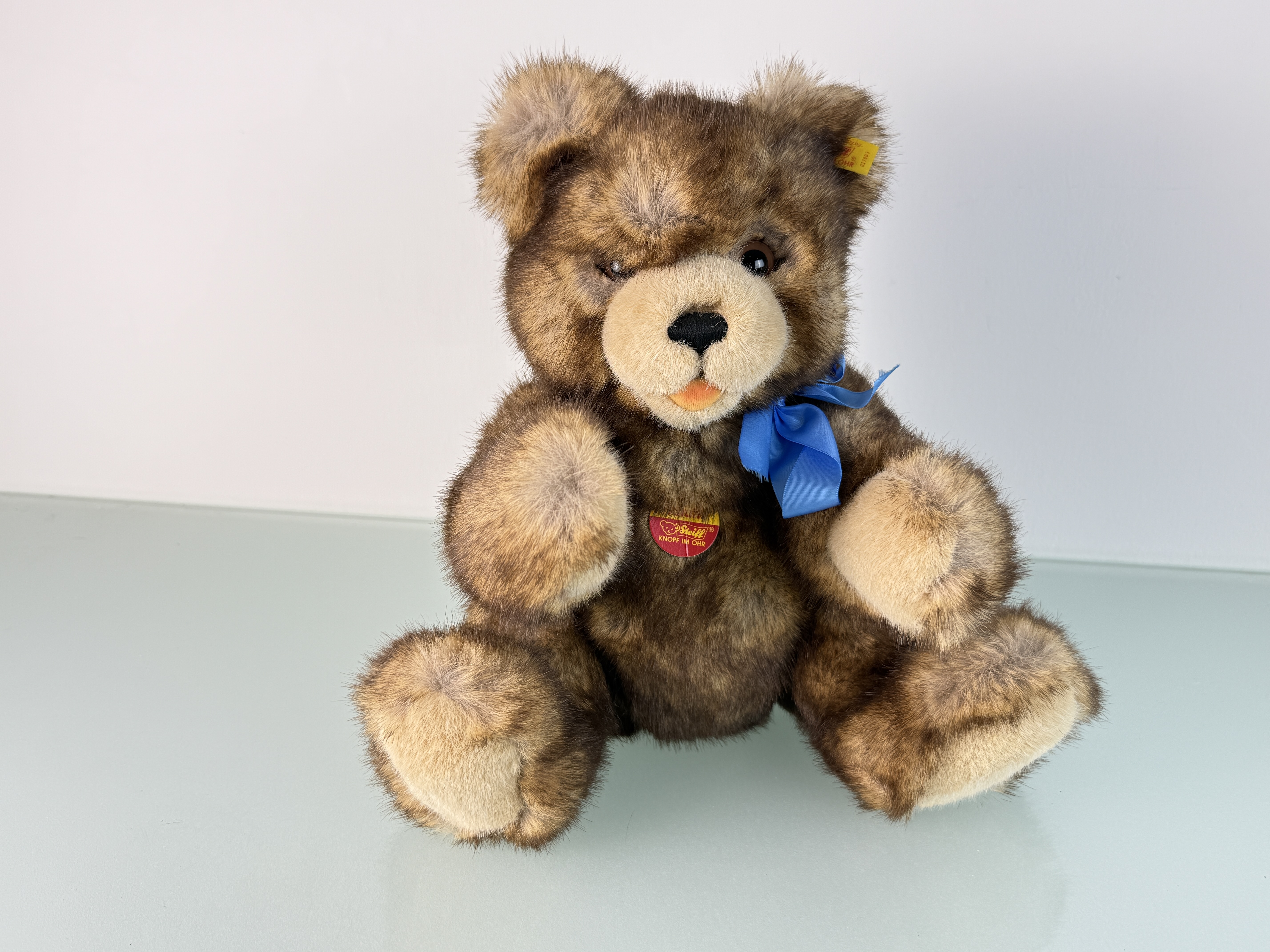 Steiff Tier Teddy Bär 017803 Teddy Bär Knuffi 40 cm. Top Zustand    