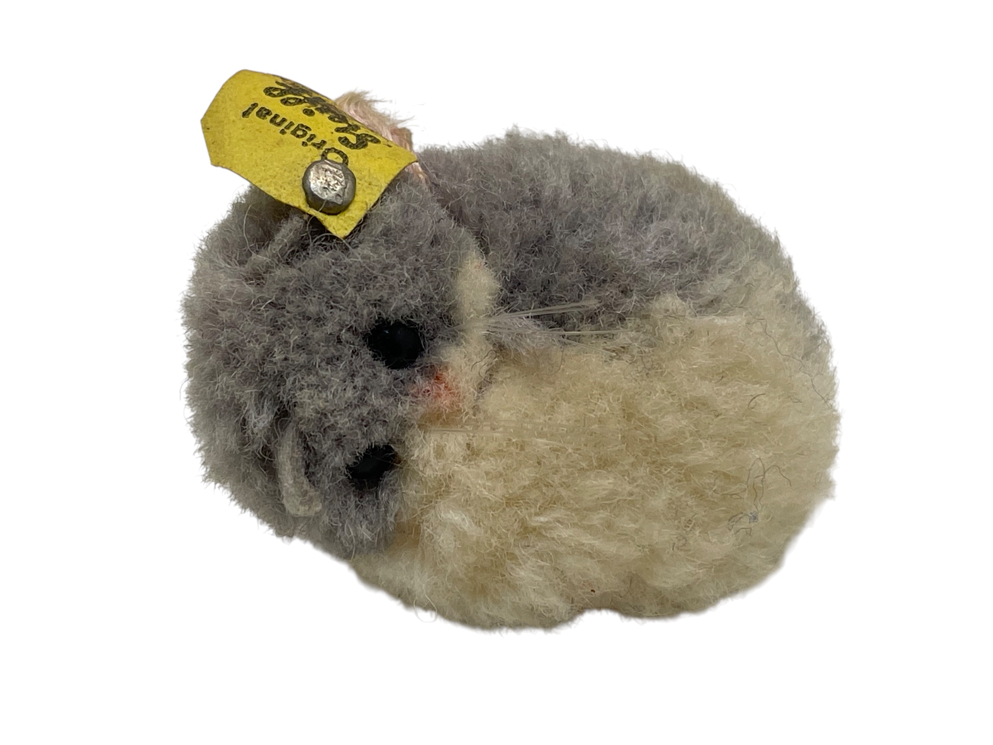 Steiff Tier Woll Katze 4 cm. Top Zustand  