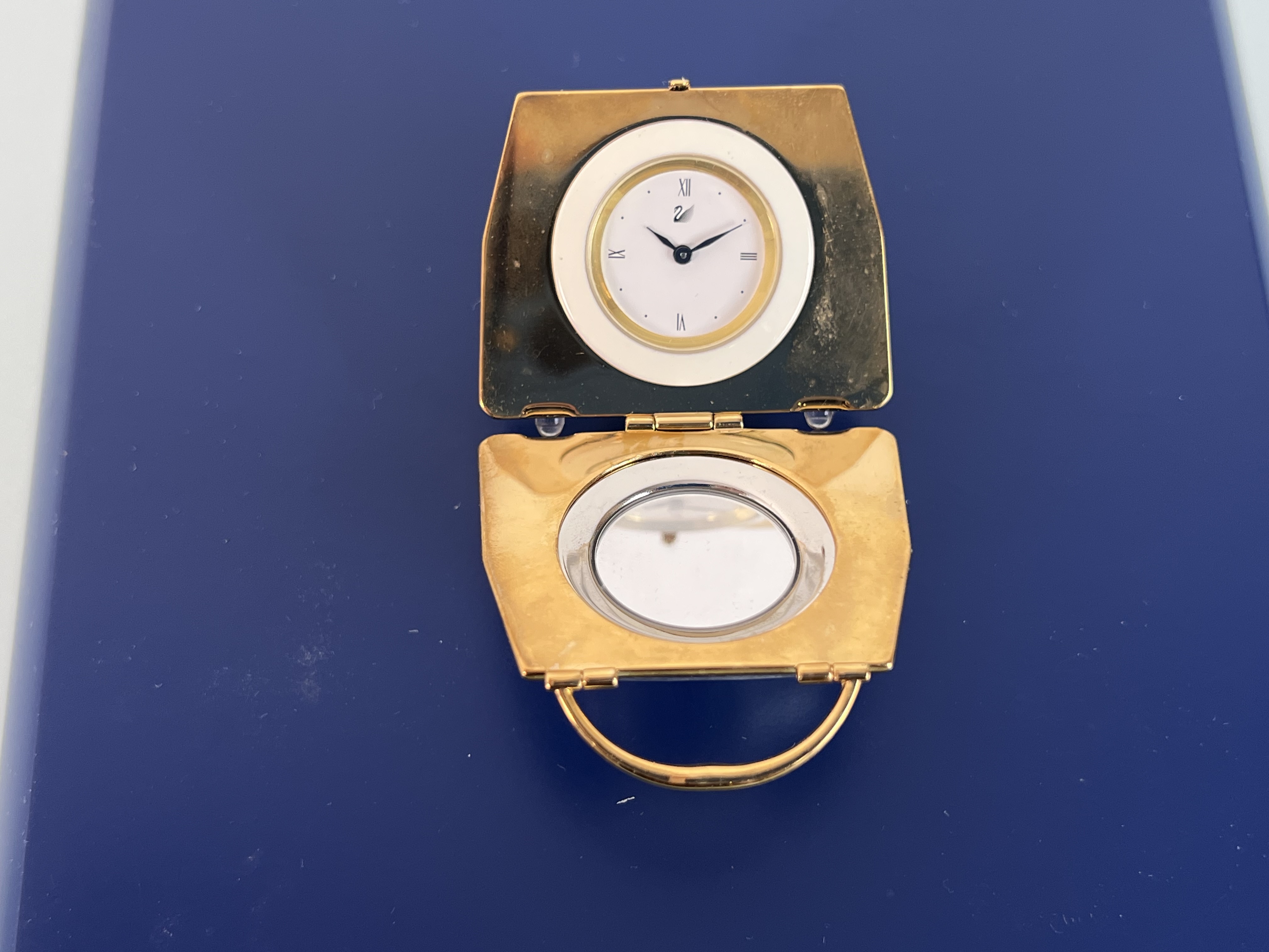 Swarovski Figur 210820 Crystal Memories Tasche Uhr 5 cm + Box . Top Zustand