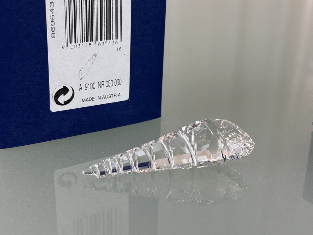 Swarovski Figur 869543 Turmschnecke 7,5 cm. Mit Ovp & Zertifikat. Top Zustand  