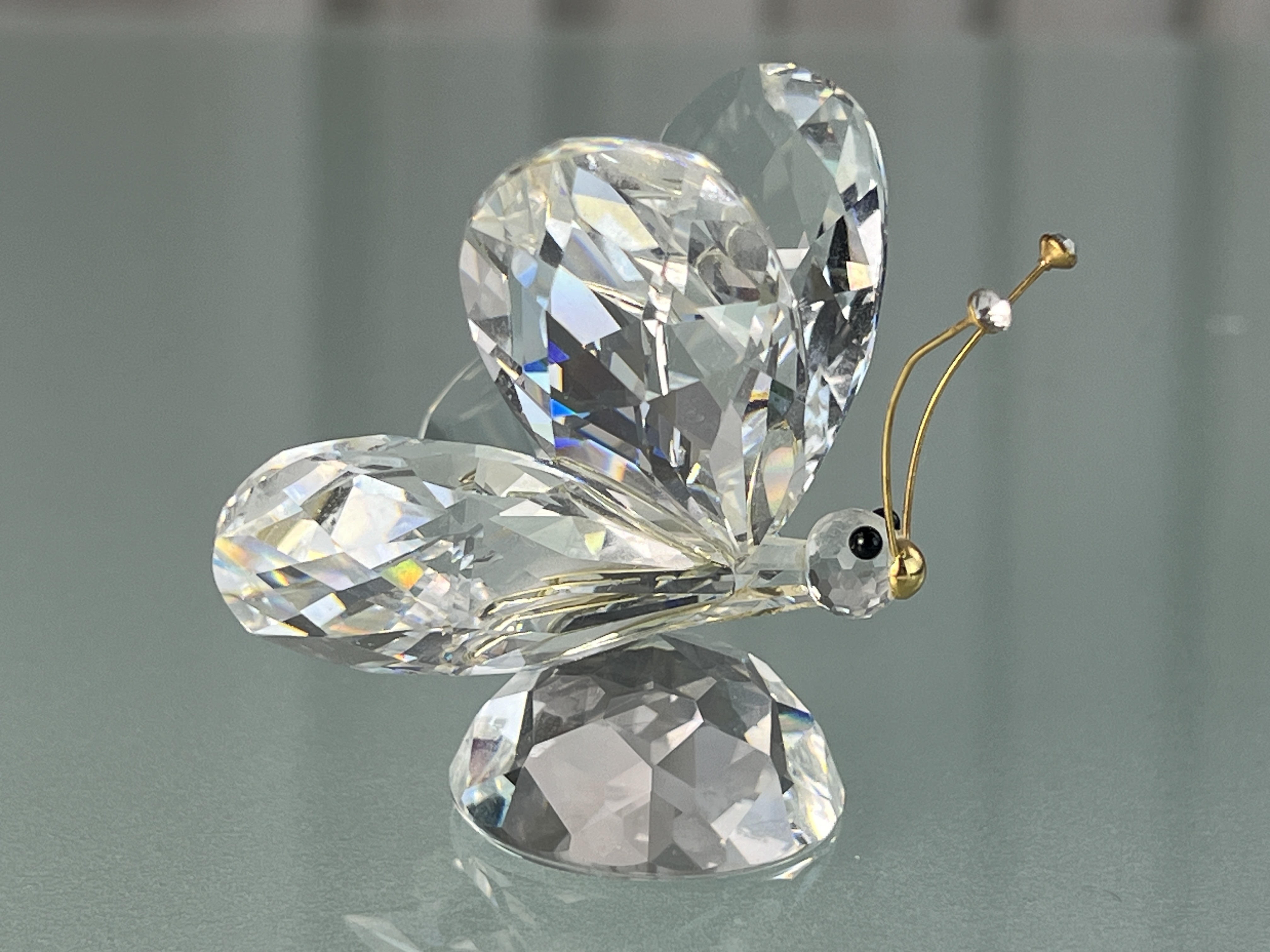 Swarovski Figur 010002 Schmetterling Groß. 5,2 cm. Top Zustand
