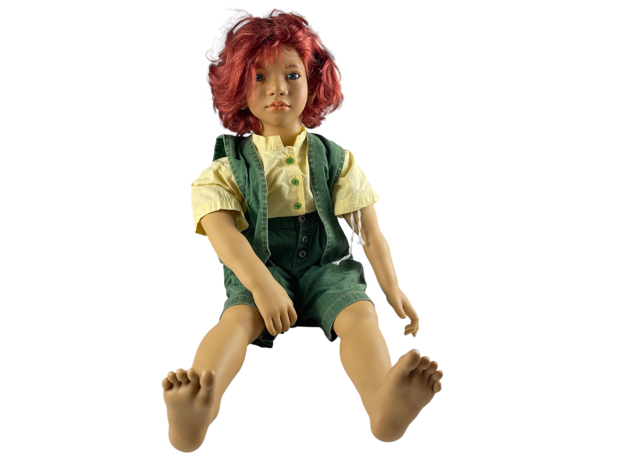 Annette Himstedt Künstlerpuppe Puppe Melvin 75 cm. Top Zustand   