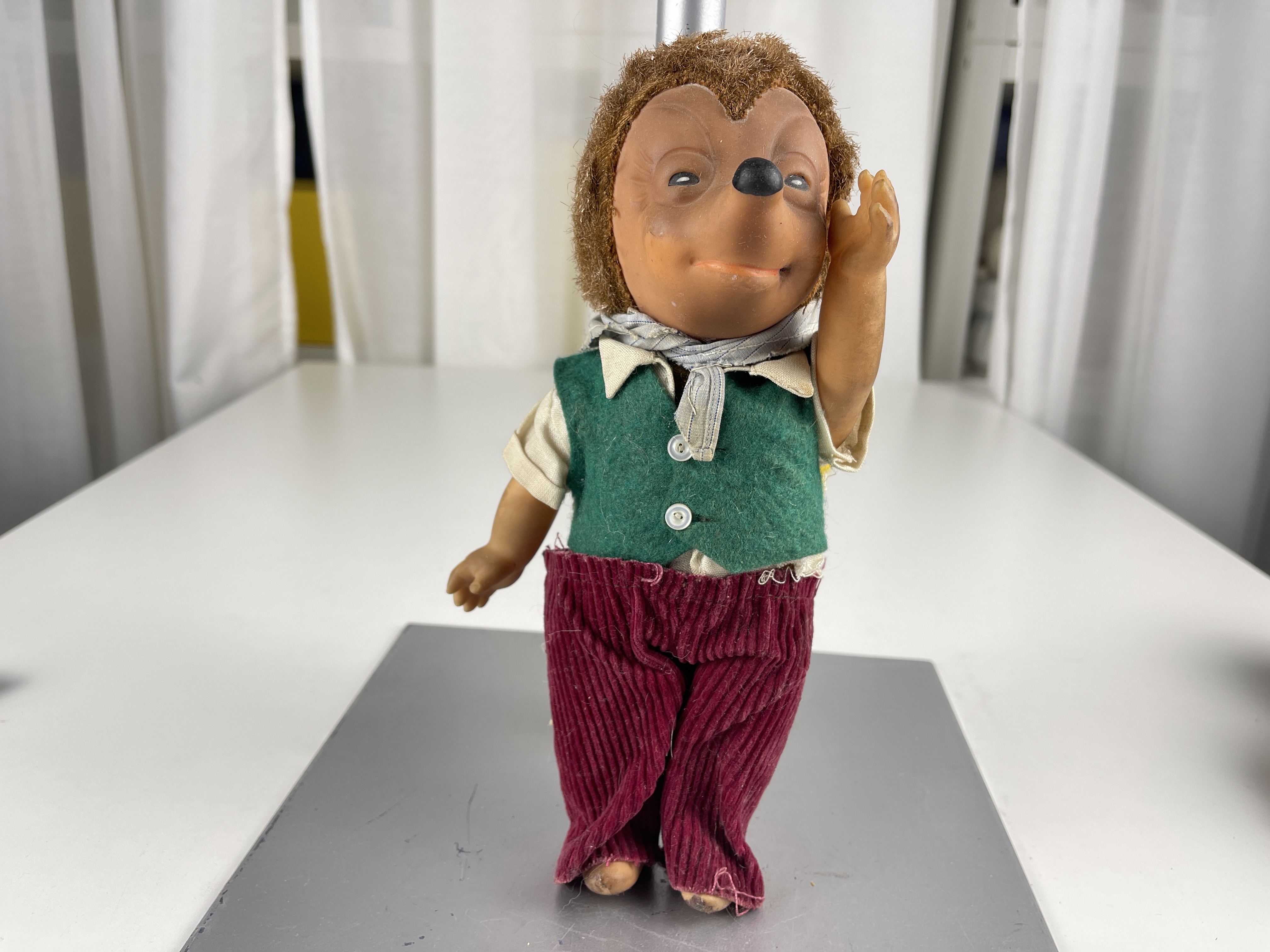 Steiff Tier Mecki 25 cm. Top Zustand - Siehe Fotos    