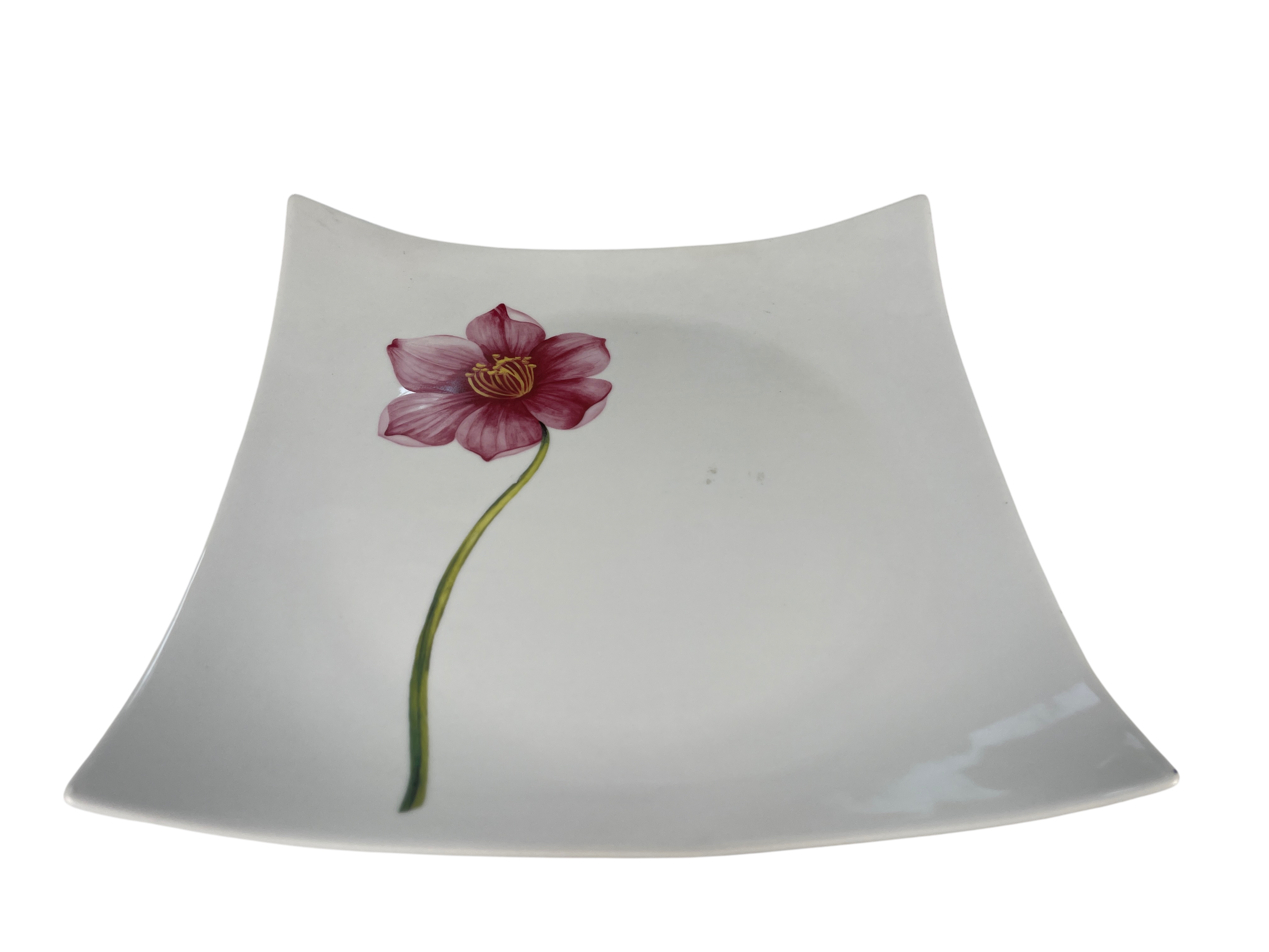 Sammler Porzellan Teller 30 x 30 x 5,5 cm Ø Top Zustand  