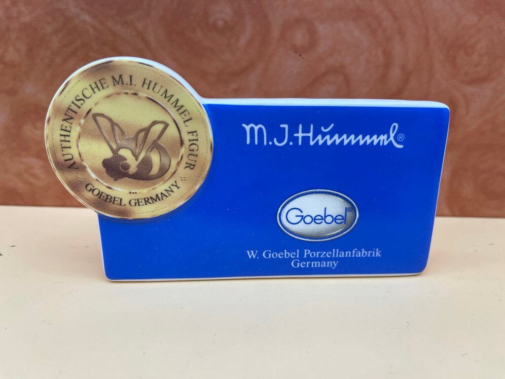 Goebel Figur 004 Display. Höhe 7,5 cm. Länge: 13 cm. 1 Wahl - Top Zustand 