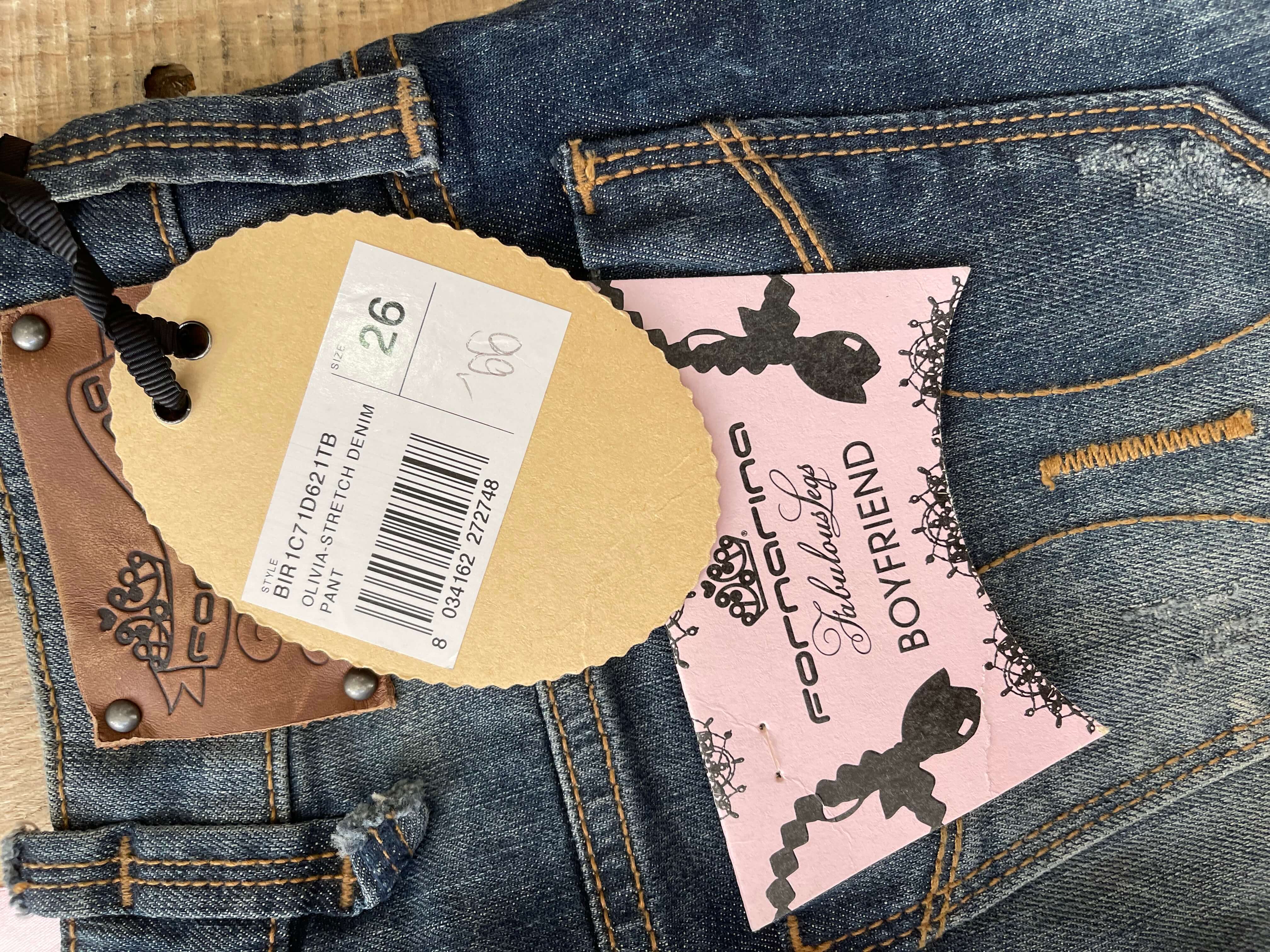 Fornarina Damen Jeans Hose. Neuware Größe: 26. Top Zustand.