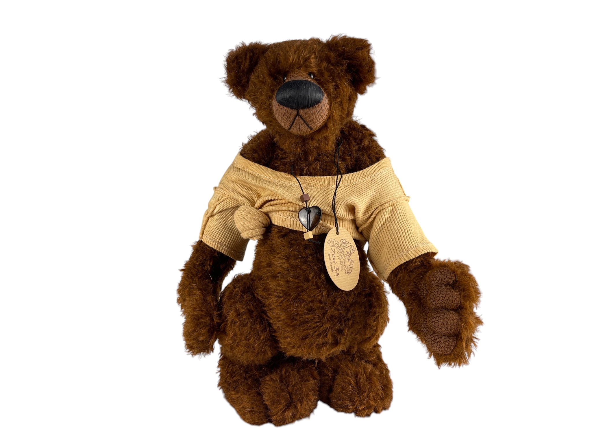 Künstlerbär Teddybär Domi-Bär 37 cm. Top Zustand.     
