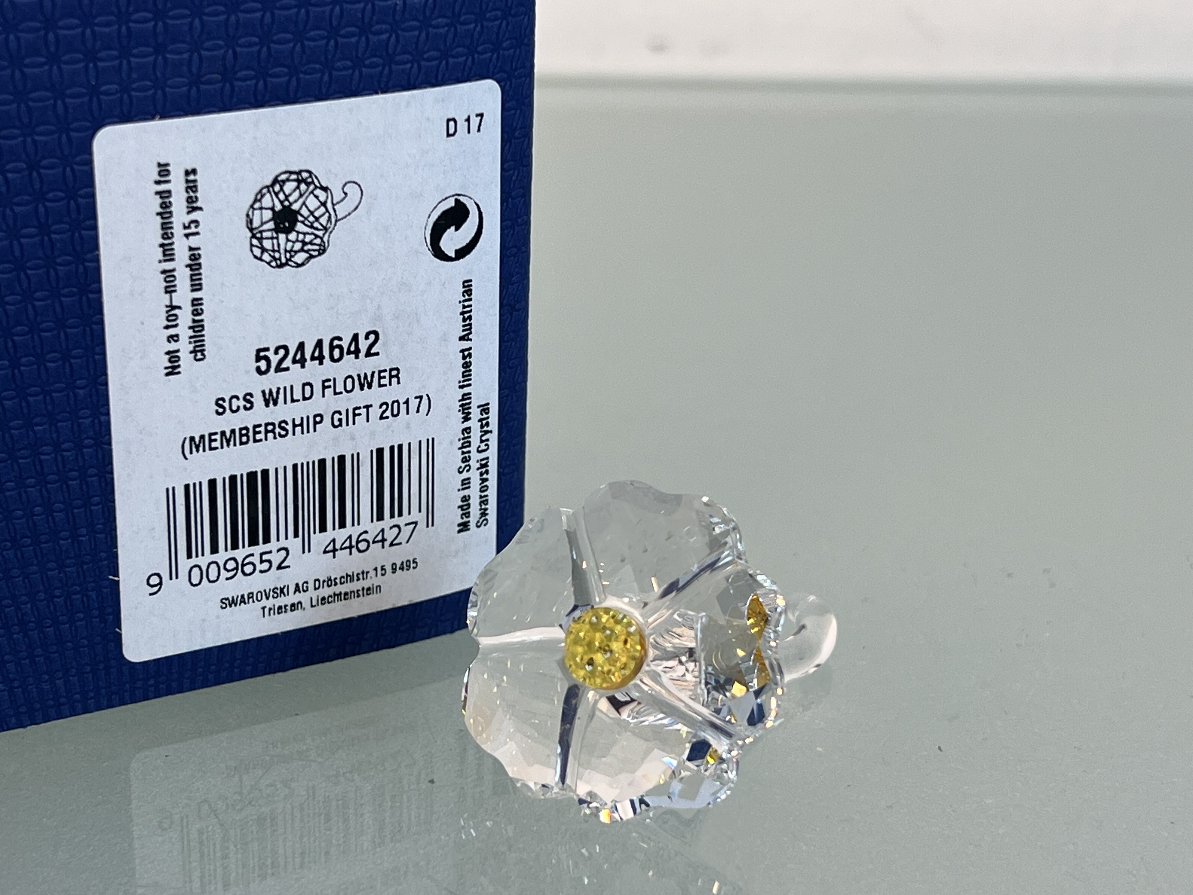 Swarovski Figur 5244642 SCS WildBlume. Ovp & Zertifikat.