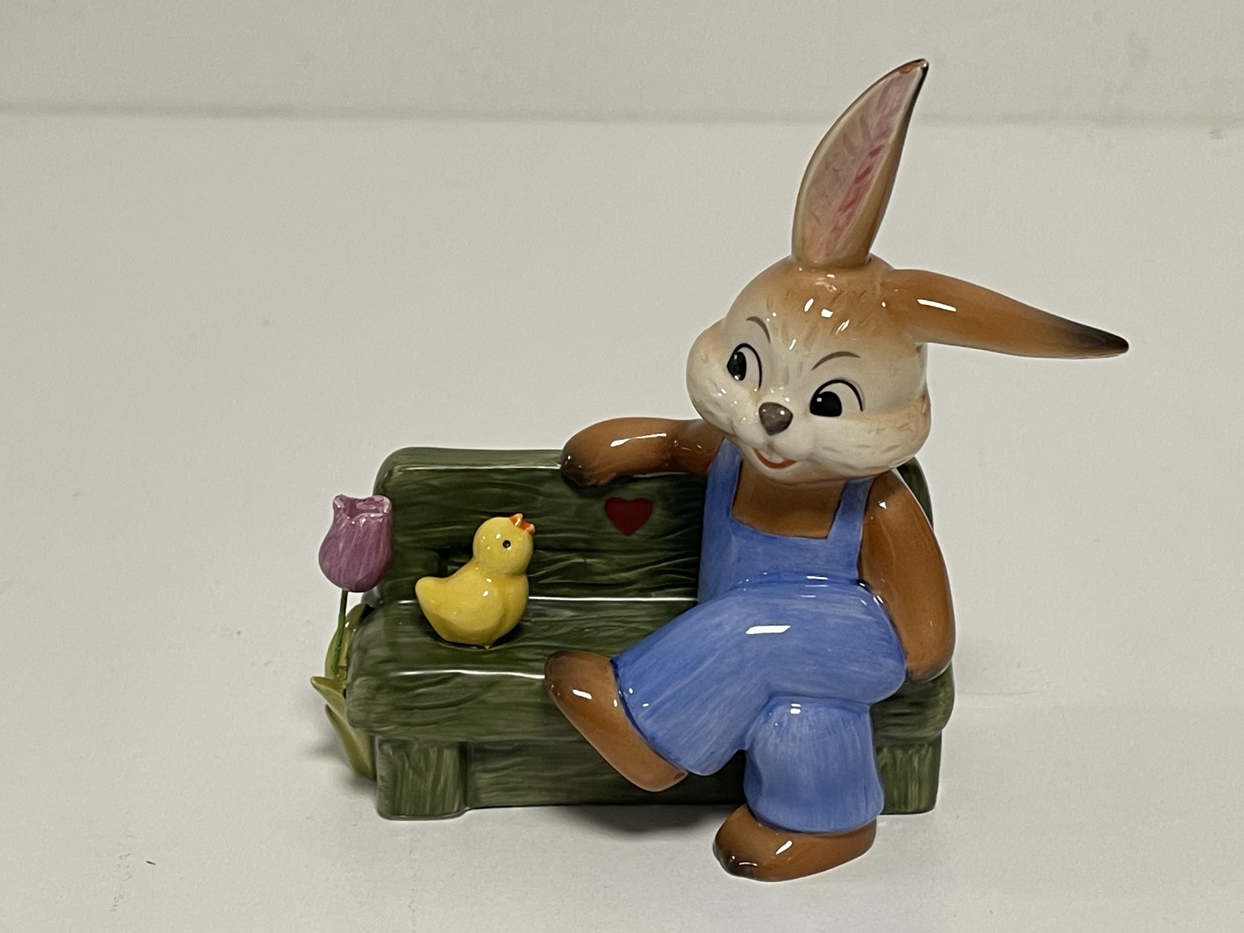 Goebel Ostern Hase Figur Porzellan 10 cm. Top Zustand     