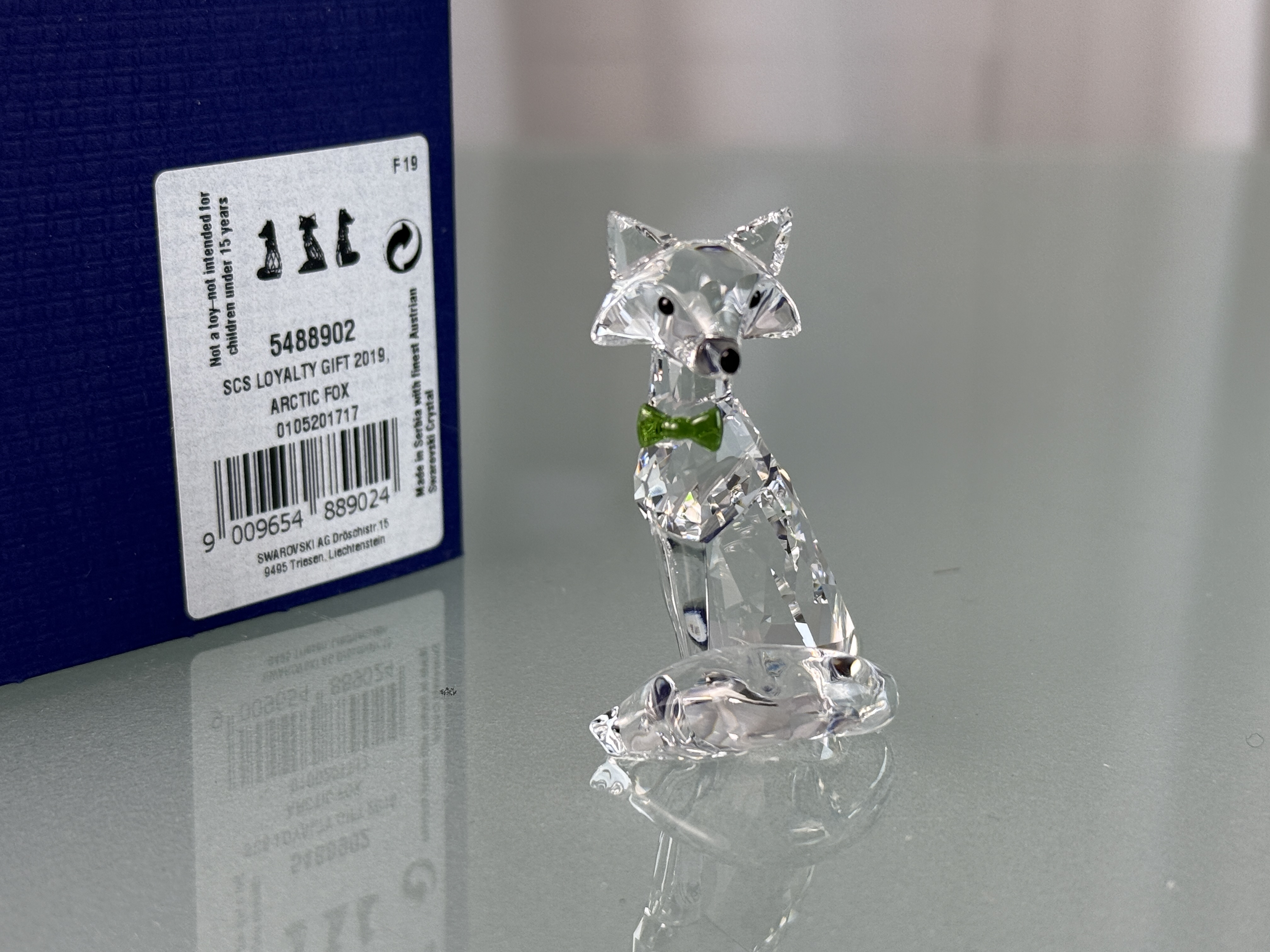 Swarovski Figur 5488902 SCS Polarfuchs 2019. Top Zustand  