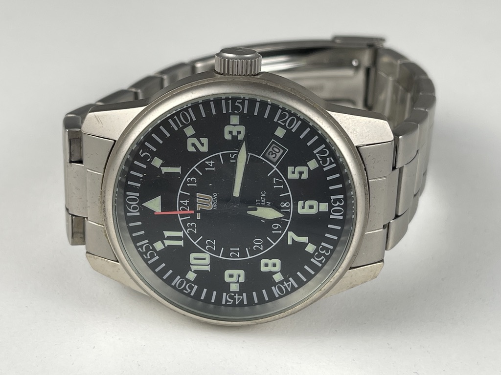 W Chrono Herren Armbanduhr Automatic  - Zustand siehe Fotos