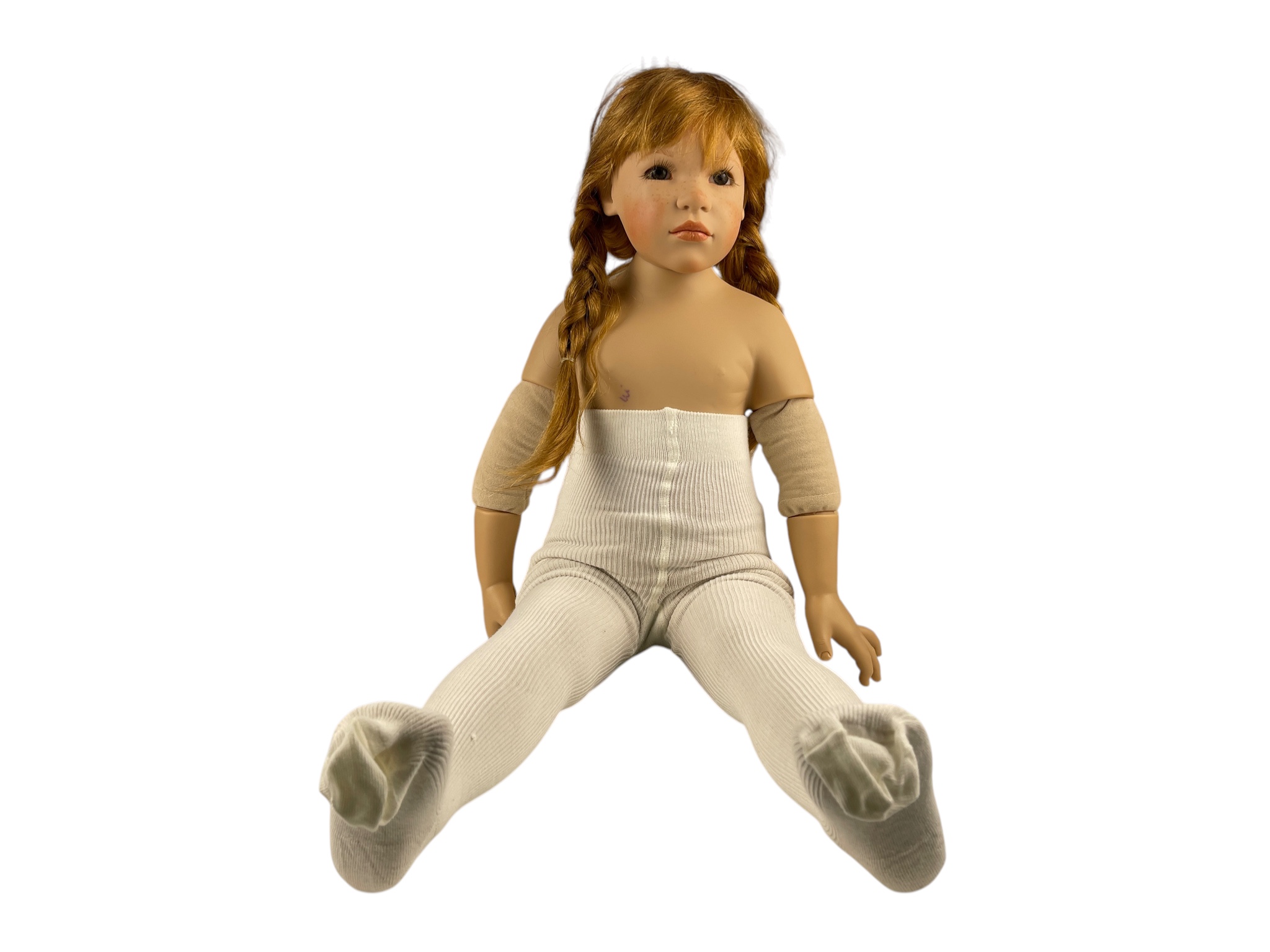 Zawieruszynski Puppe Vinyl 65 cm. Zustand  siehe Fotos 