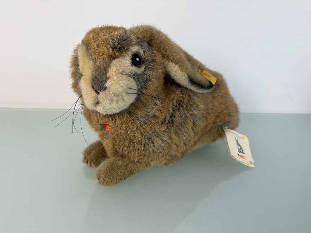 Steiff Tier 077661 Feldhase Mümmel 40 cm. Top Zustand 