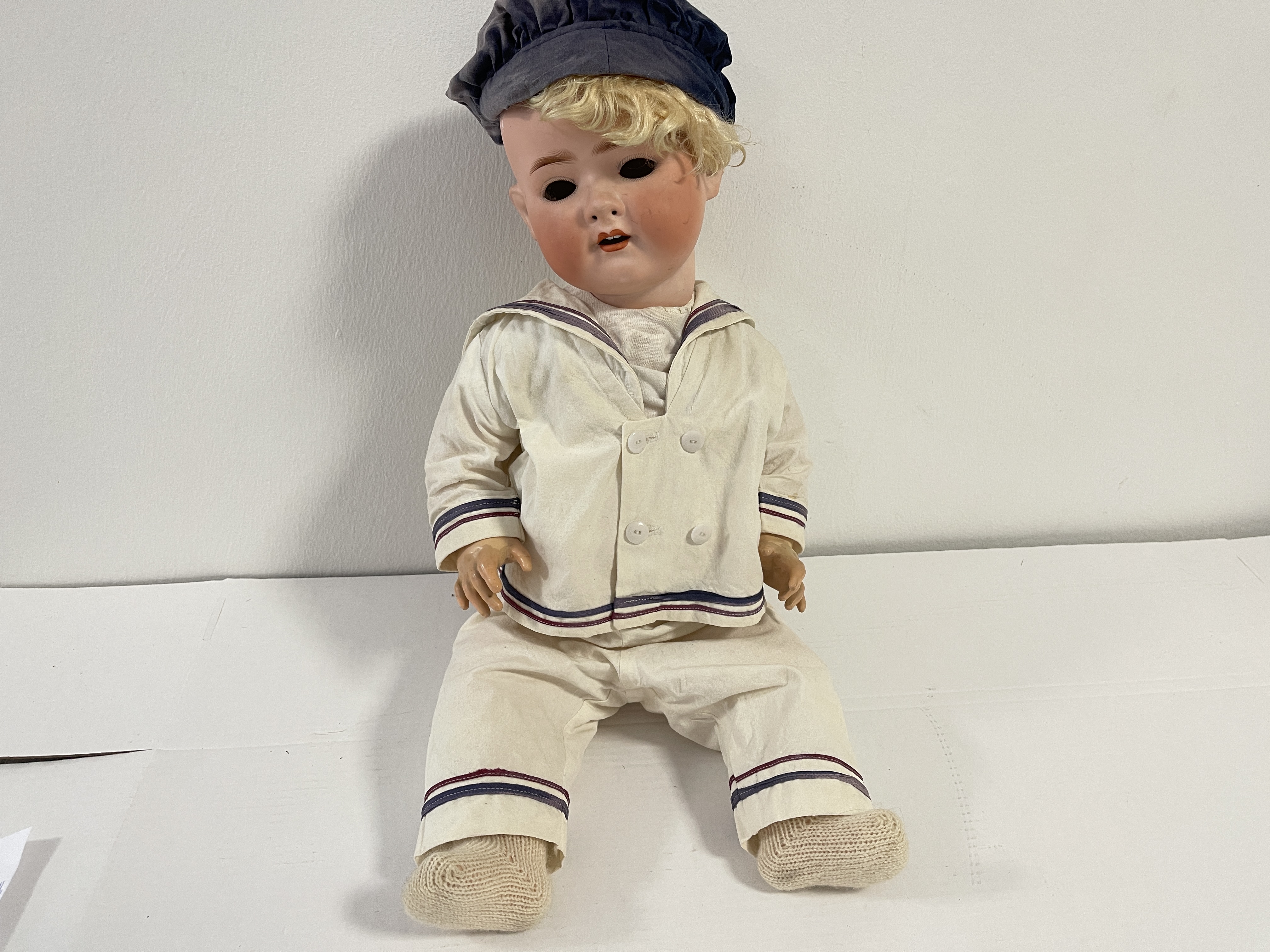 Künstlerpuppe Heubach Köppelsdorf Puppe 60 cm. Zustand Siehe Fotos