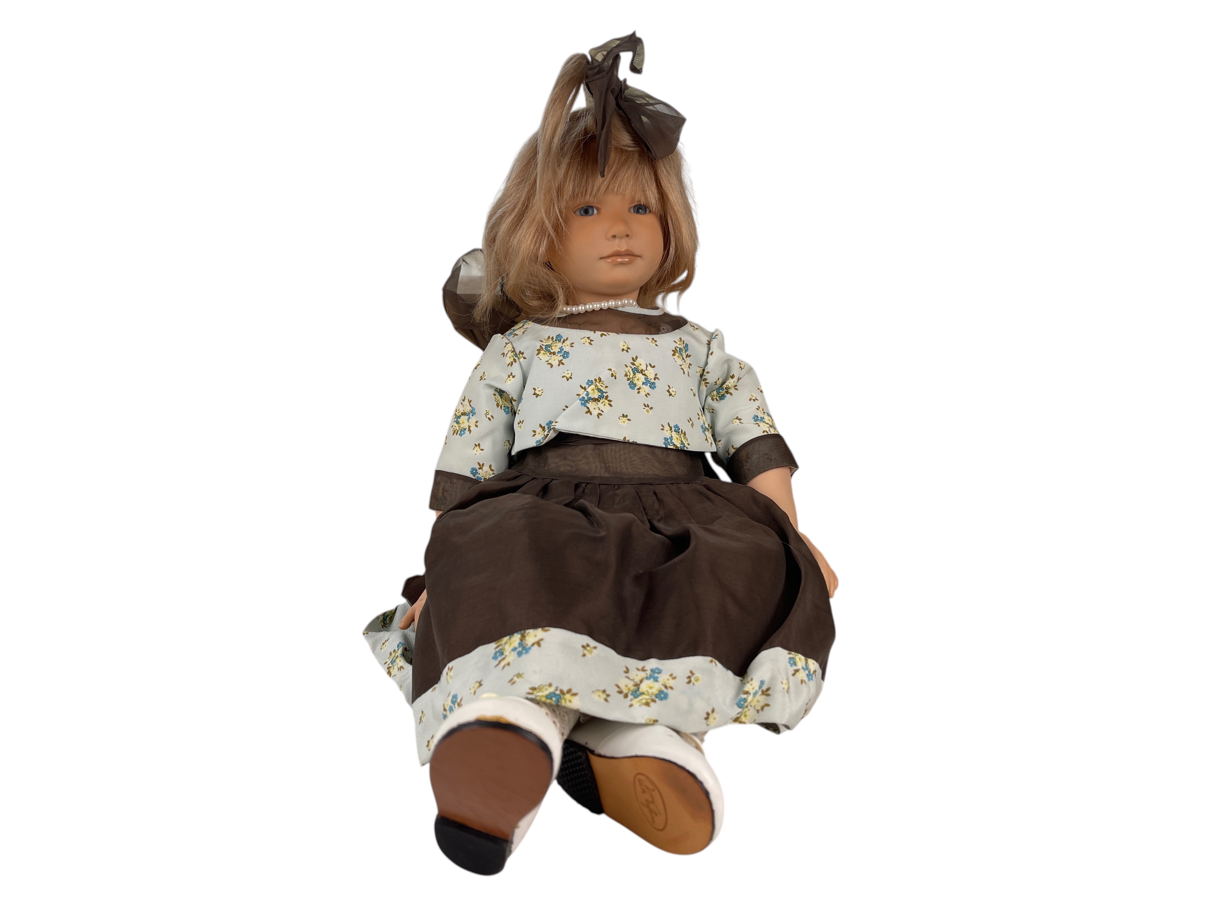 Ruth Treffeisen Vinyl Künstlerpuppe Puppe 60 cm. Top Zustand 