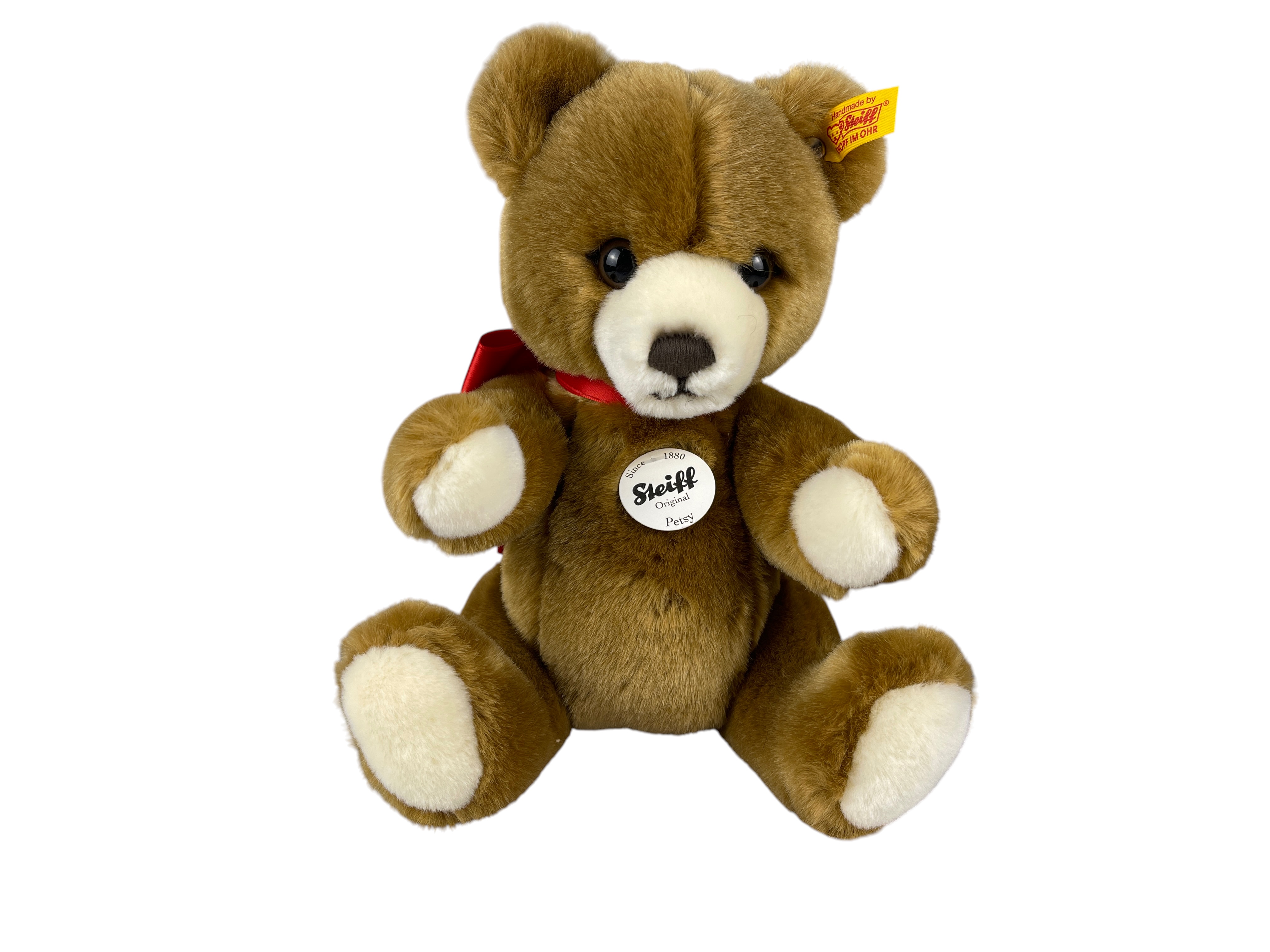 Steiff Tier Teddy Bär 012402 Petsy 28 cm. Top Zustand  