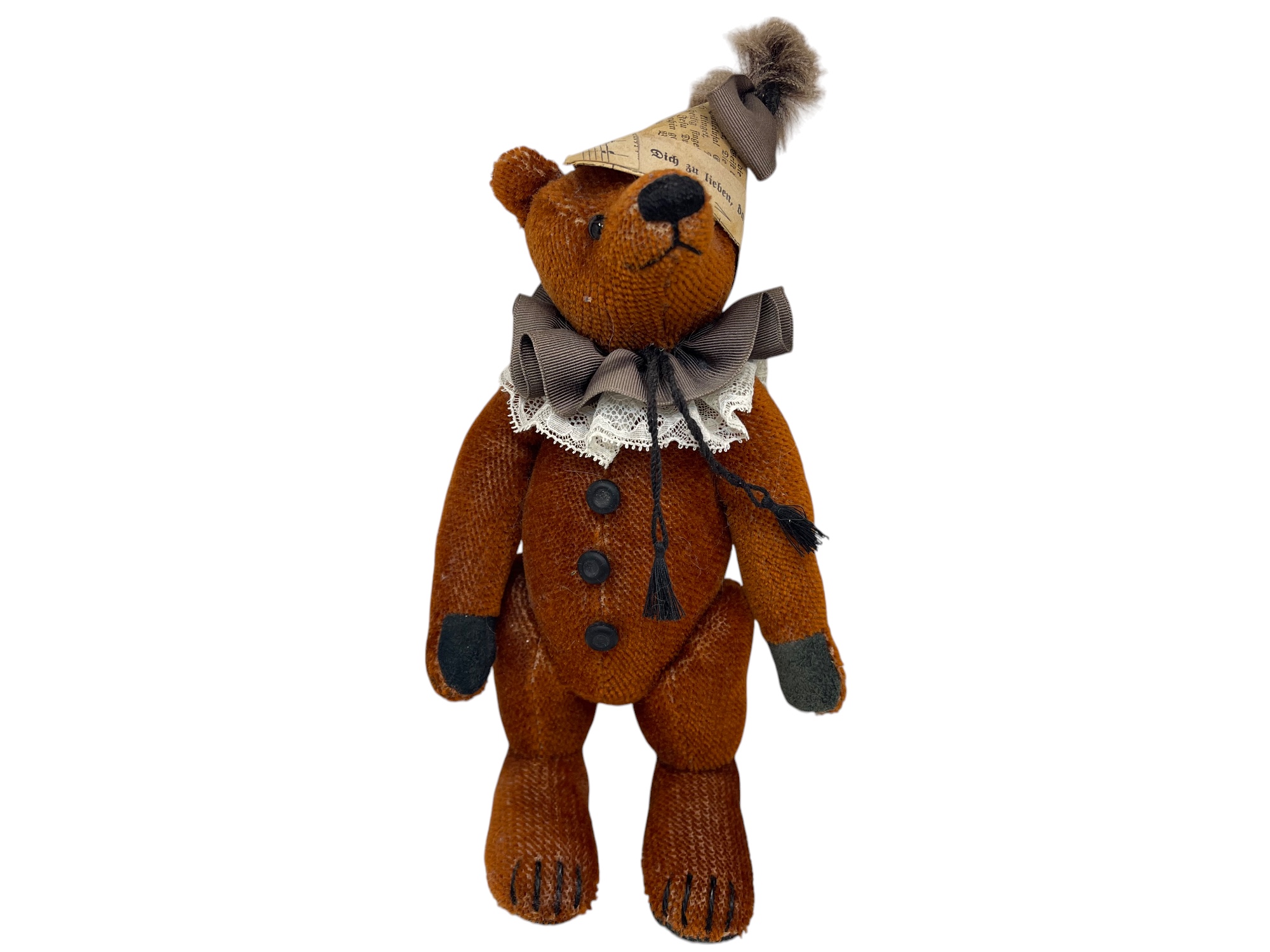 Gaby Schlotz Künstler Teddybär 21 cm. - Top Zustand.   