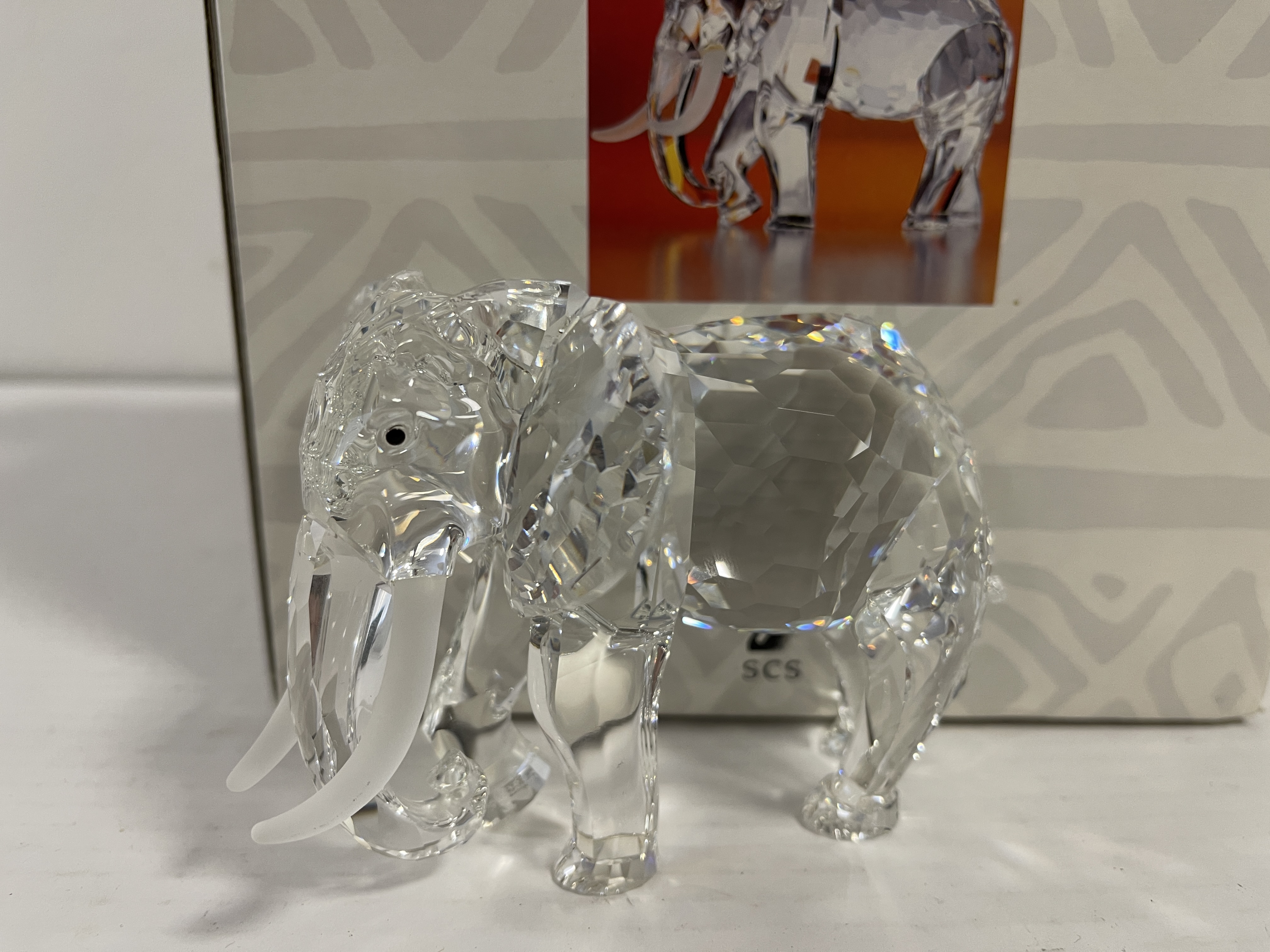  Swarovski Figur 169970 Jahresfigur 1993. Der Elefant 11 cm Ovp Zertifikat Top Zustand
