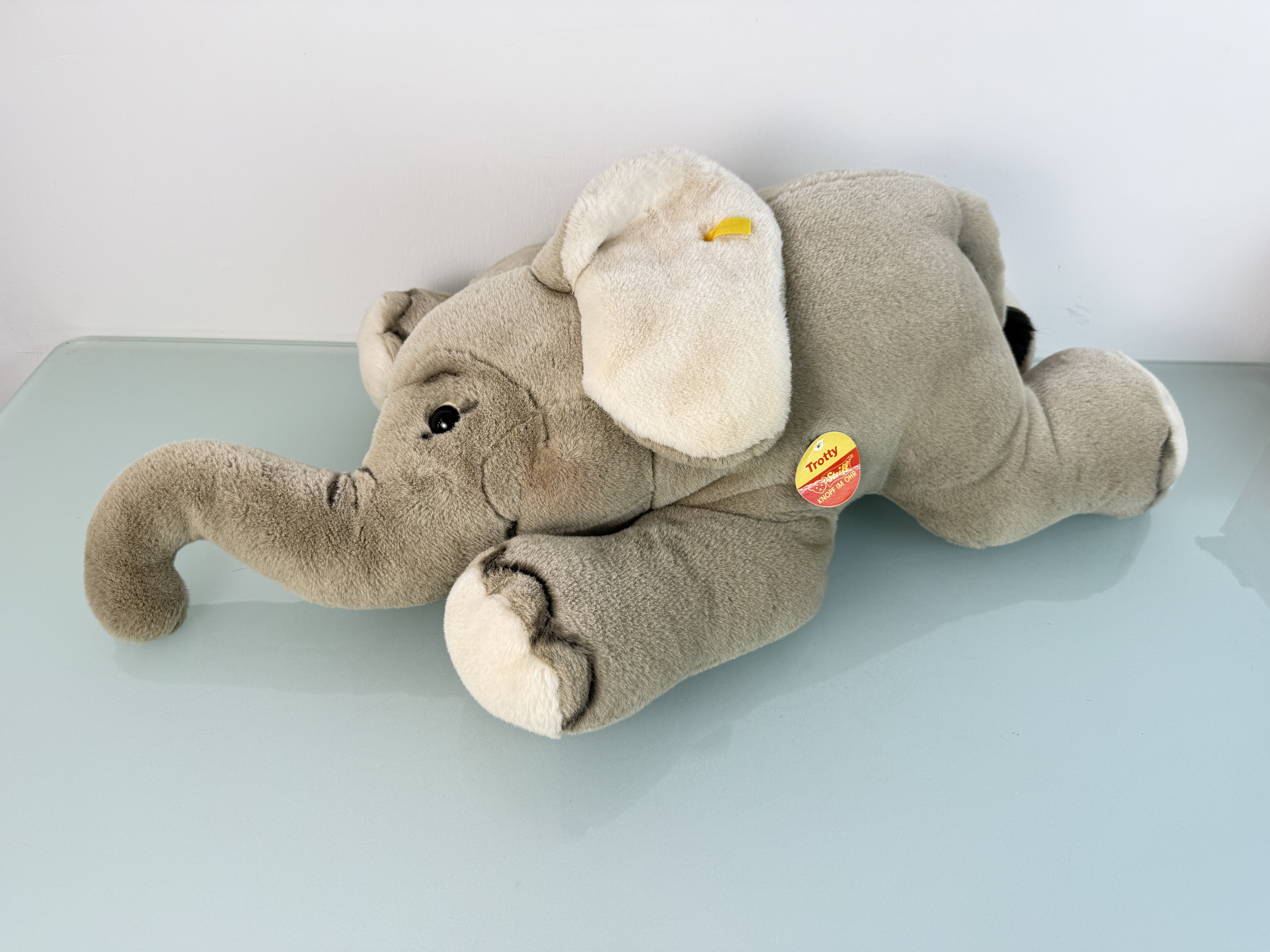 Steiff Tier Elefant Trotty 26 x 75 cm Top Zustand