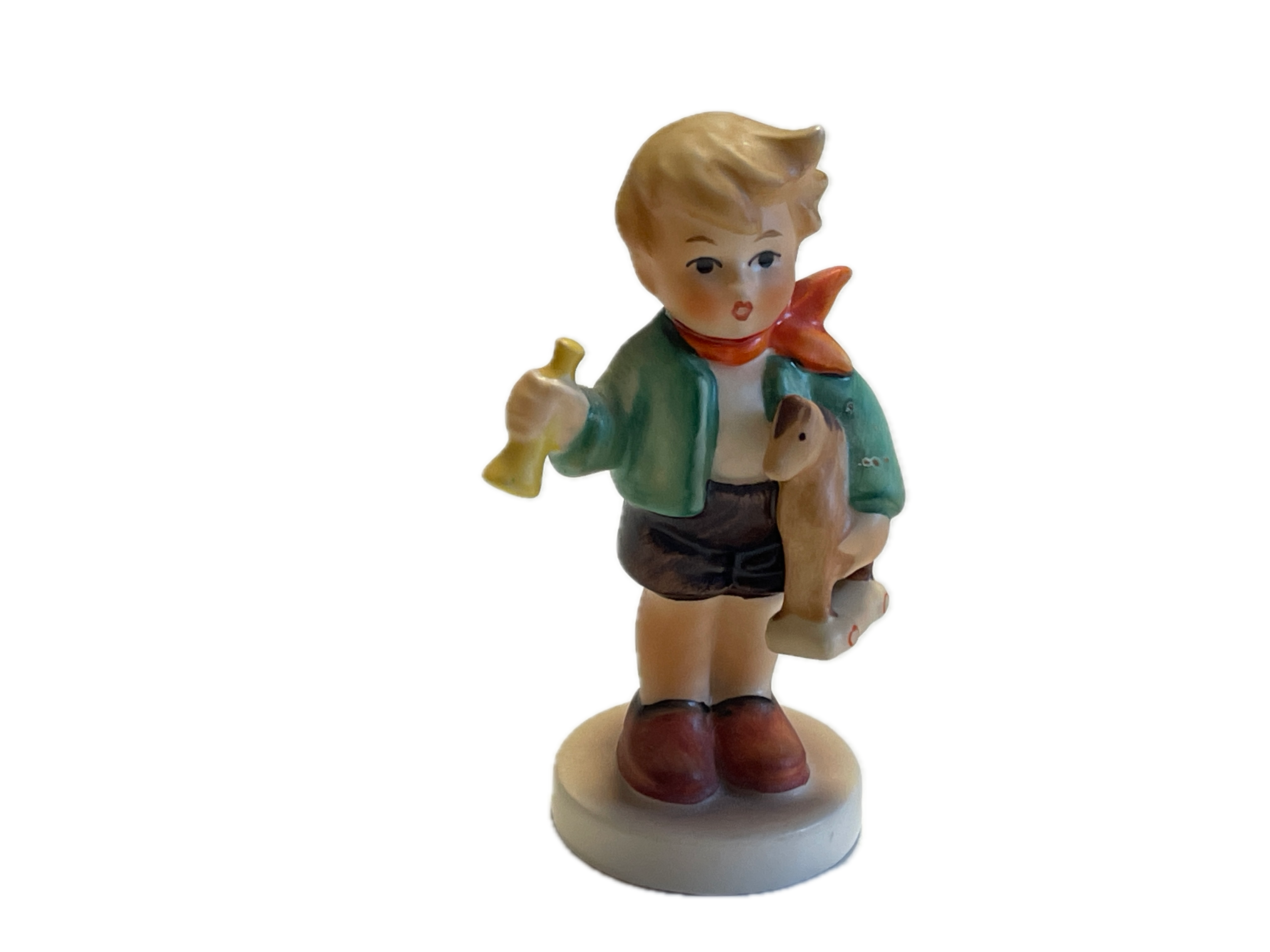 Hummel Figur 239/c Junge mit Holzpferd 9 cm. 1 Wahl - Top Zustand   