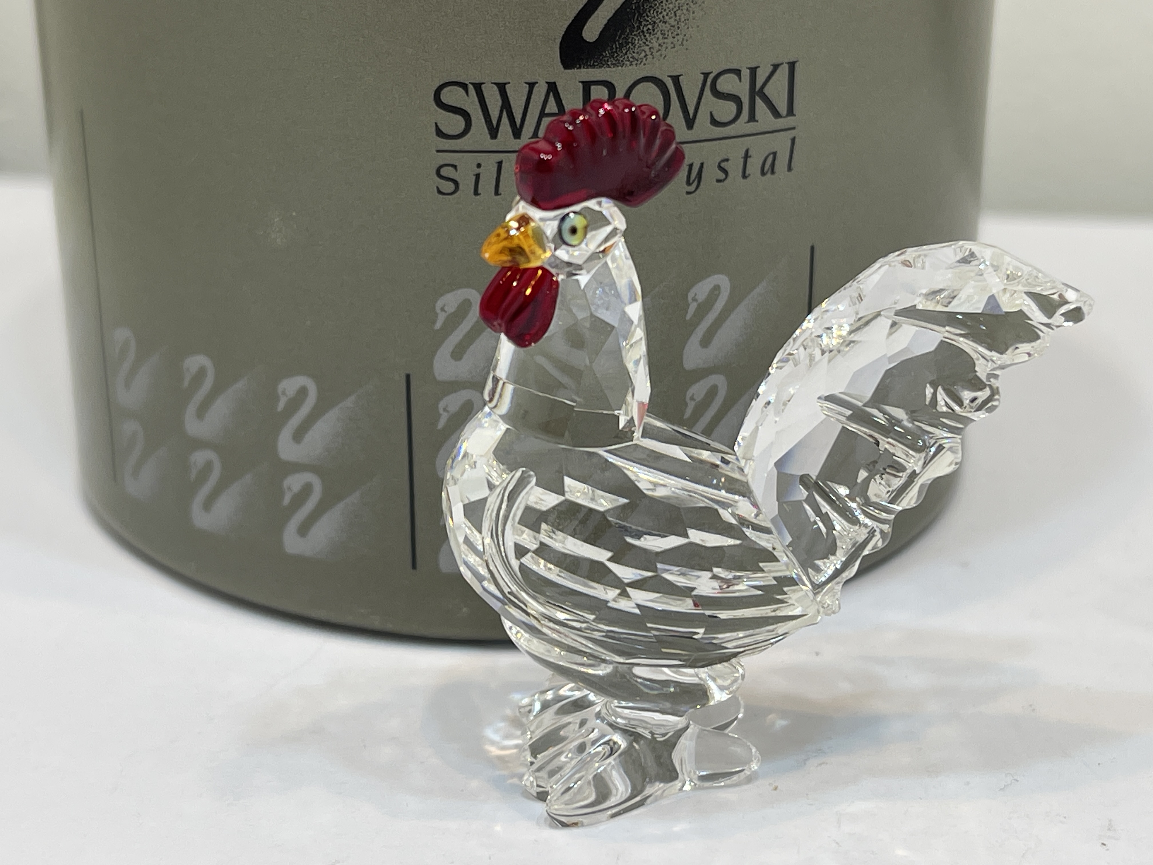 Swarovski Figur 247759 Hahn 5 cm. Mit Ovp & Zertifikat. Top Zustand 