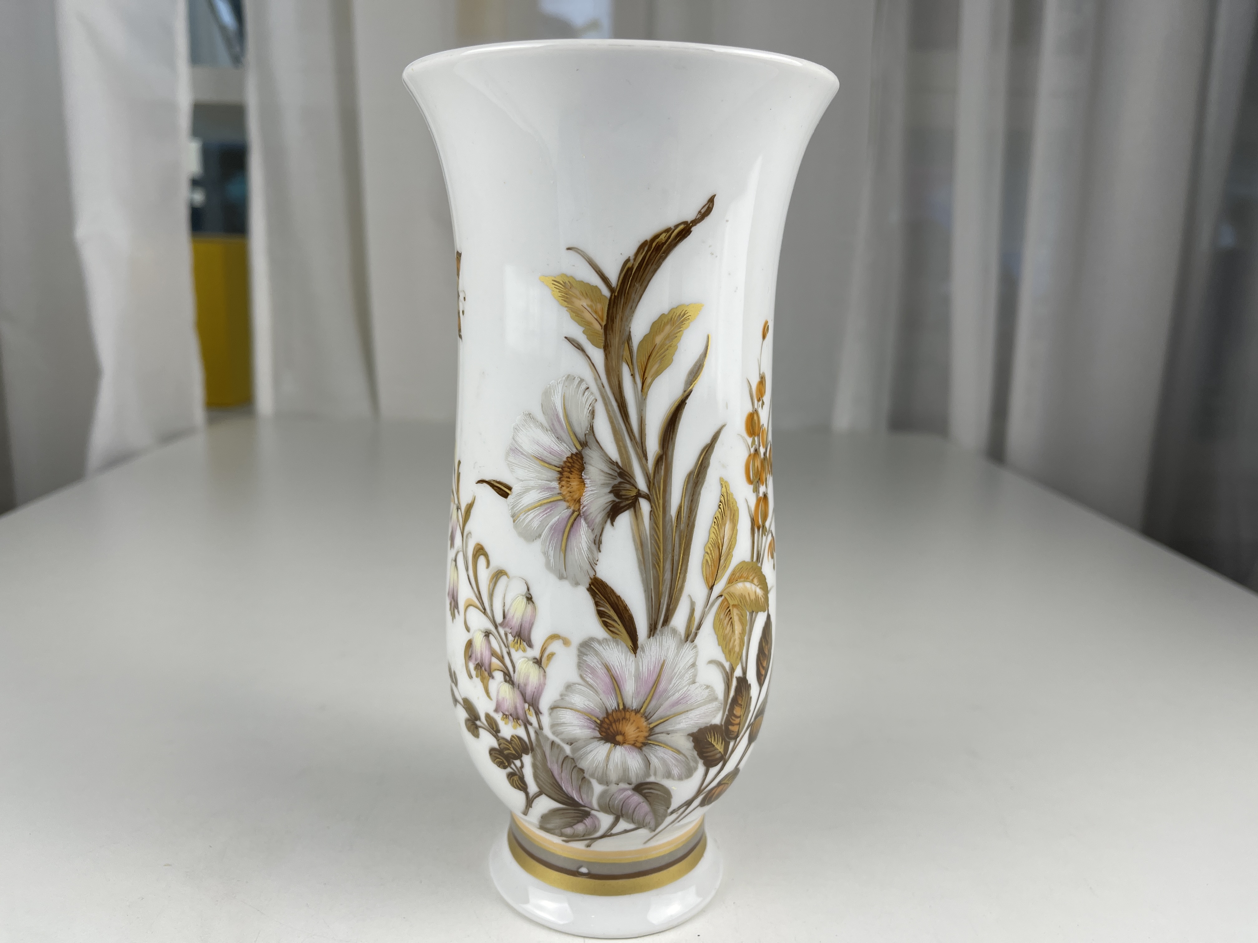 Kaiser Porzellan Vase 21 cm - Zustand siehe Fotos