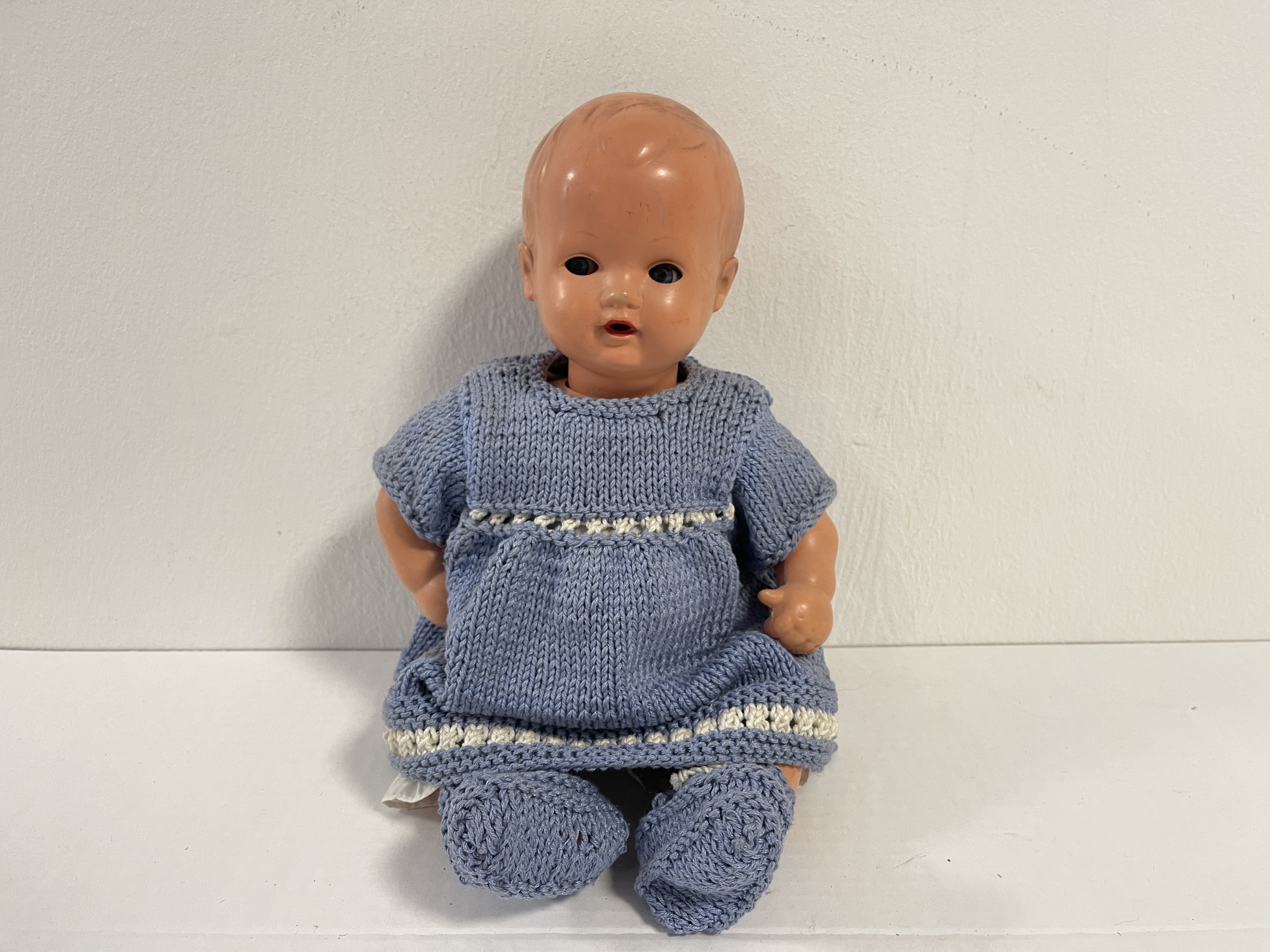Künstlerpuppe Alte Zelluloid Puppe 35 cm Zustand Siehe Fotos