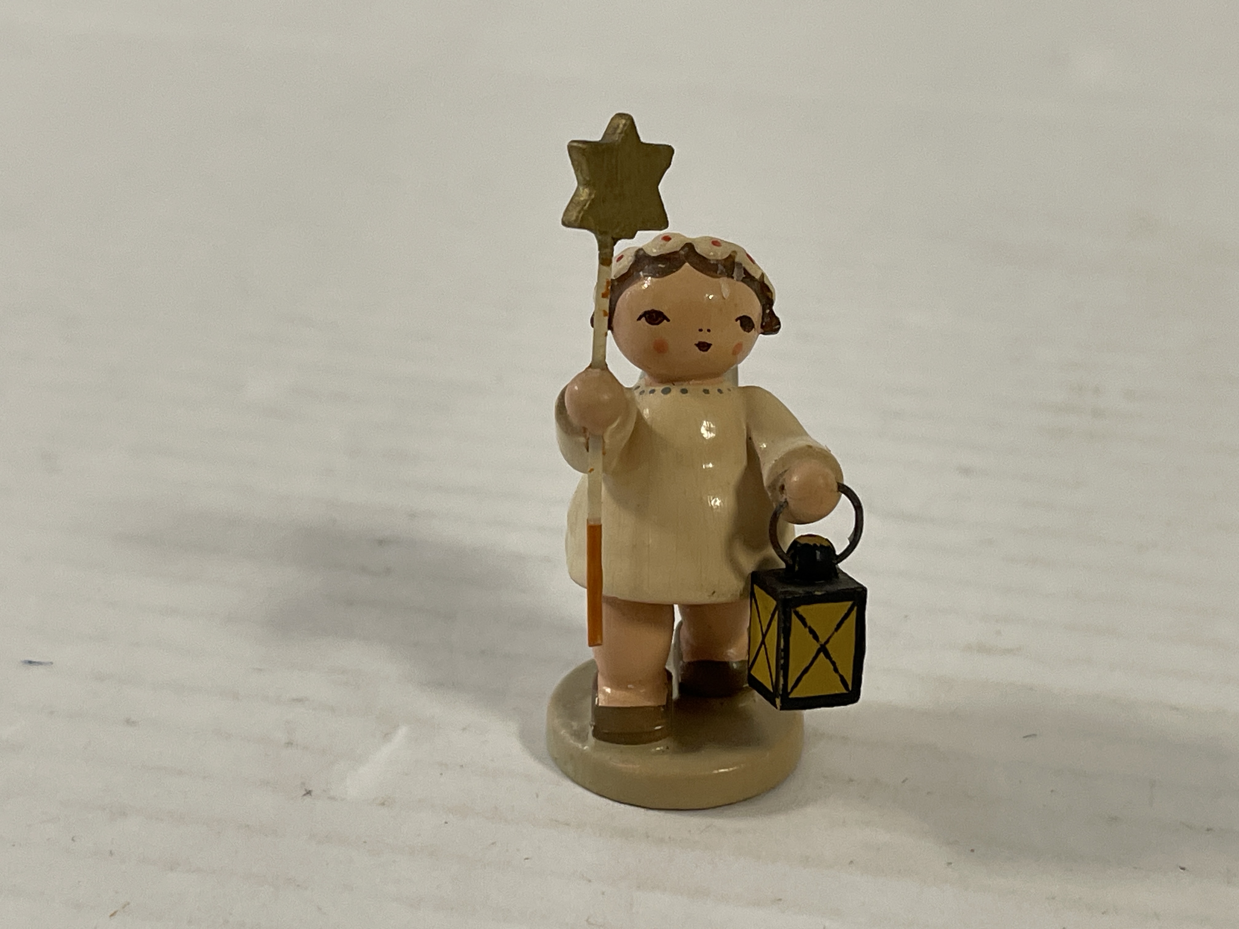 Erzgebirge Figur Engel 5,5 cm. Zustand siehe Fotos